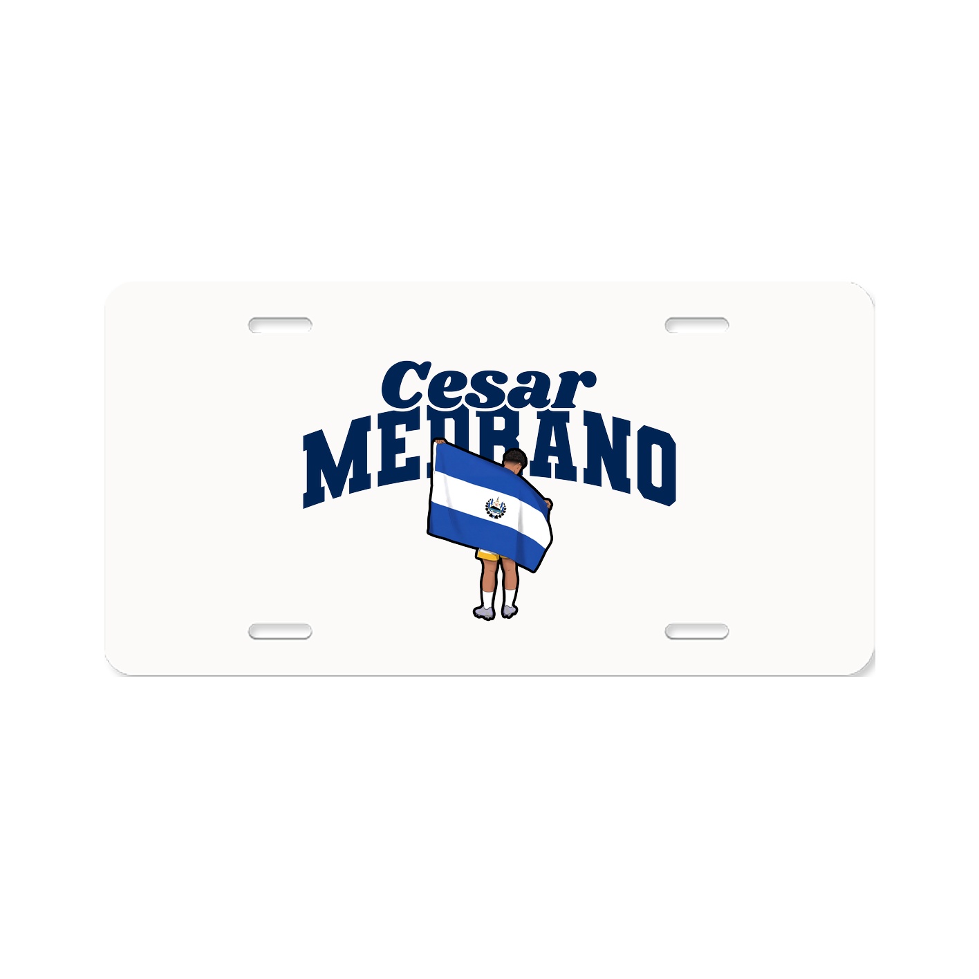 License Plate — Signature Arch in Classic