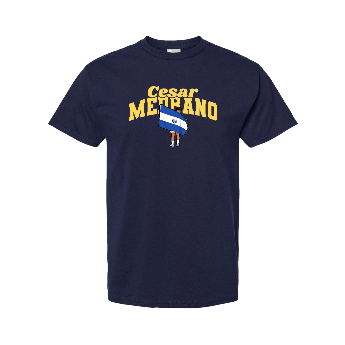Youth Tee — Signature Arch in Navy