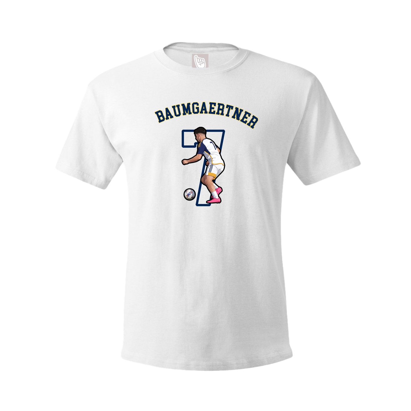 Youth Tee — Shirsey Arch in White