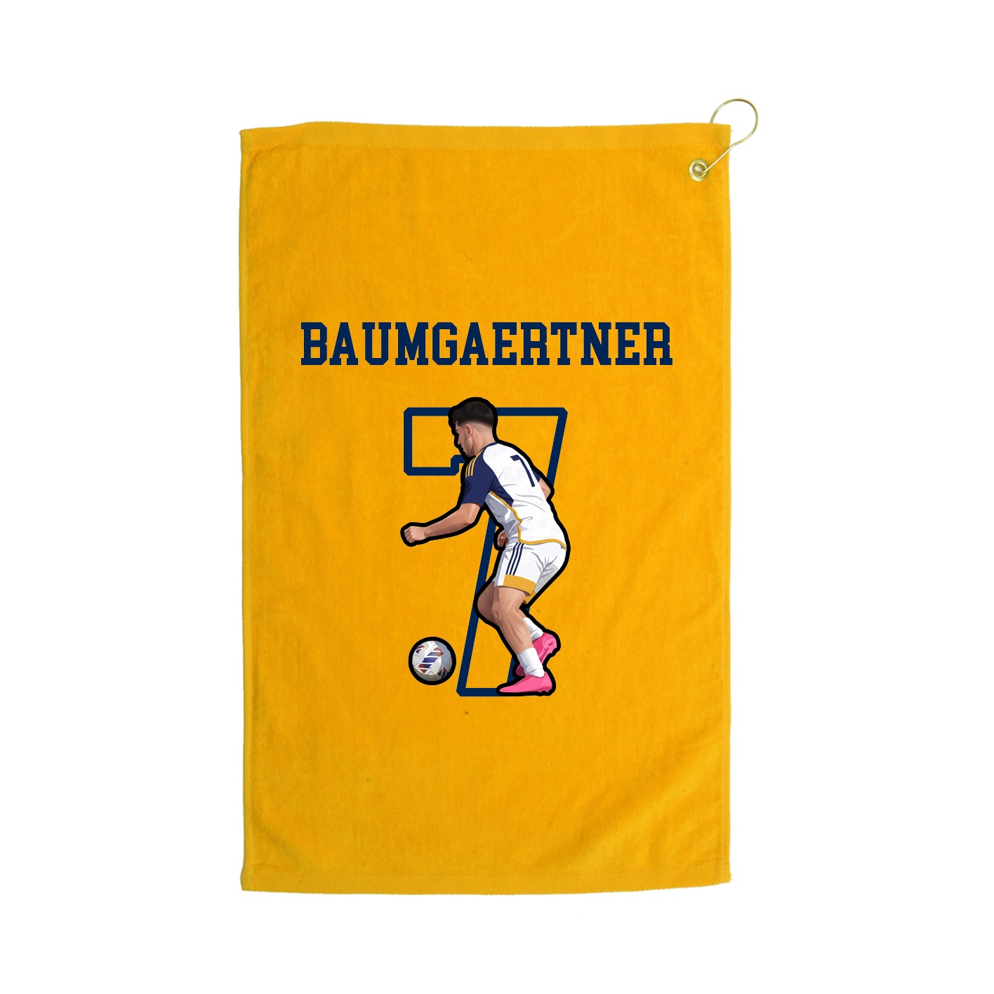 Golf Towel — Shirsey in Gold