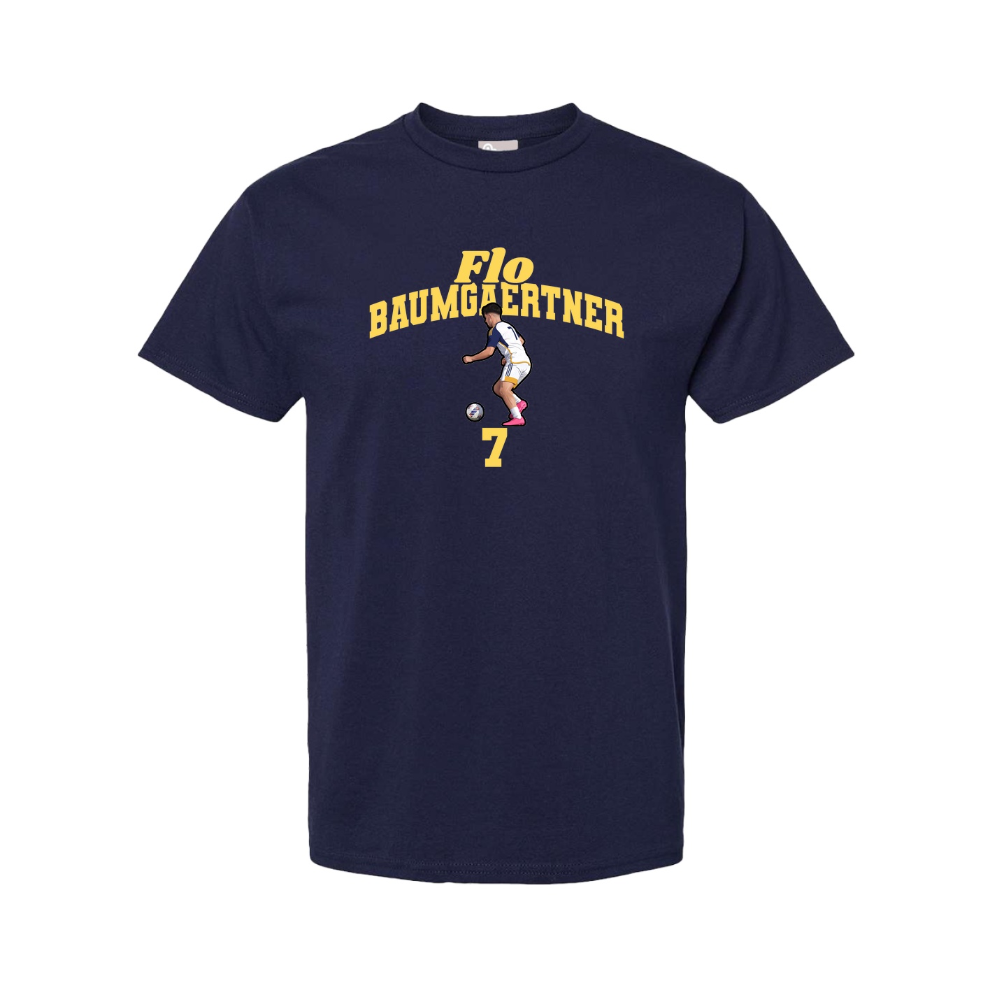 Youth Tee — Signature Arch in Navy
