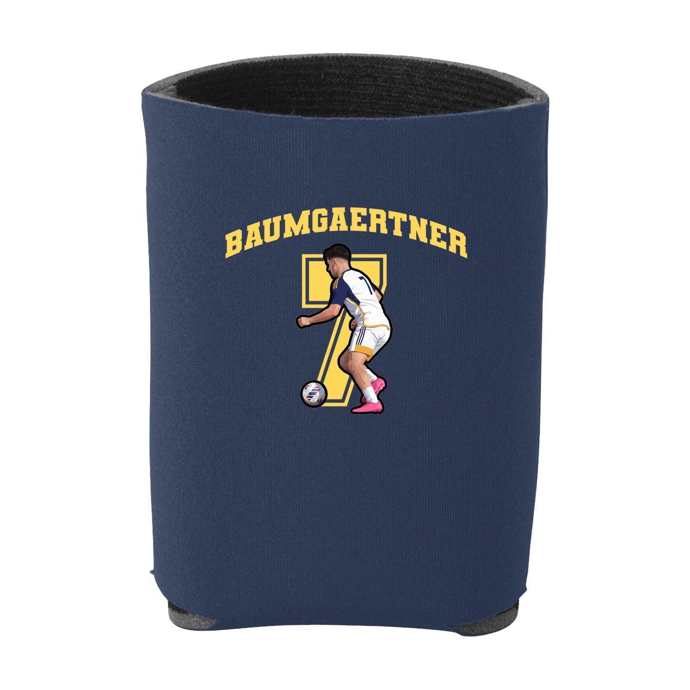 Can Holder — Number in Navy