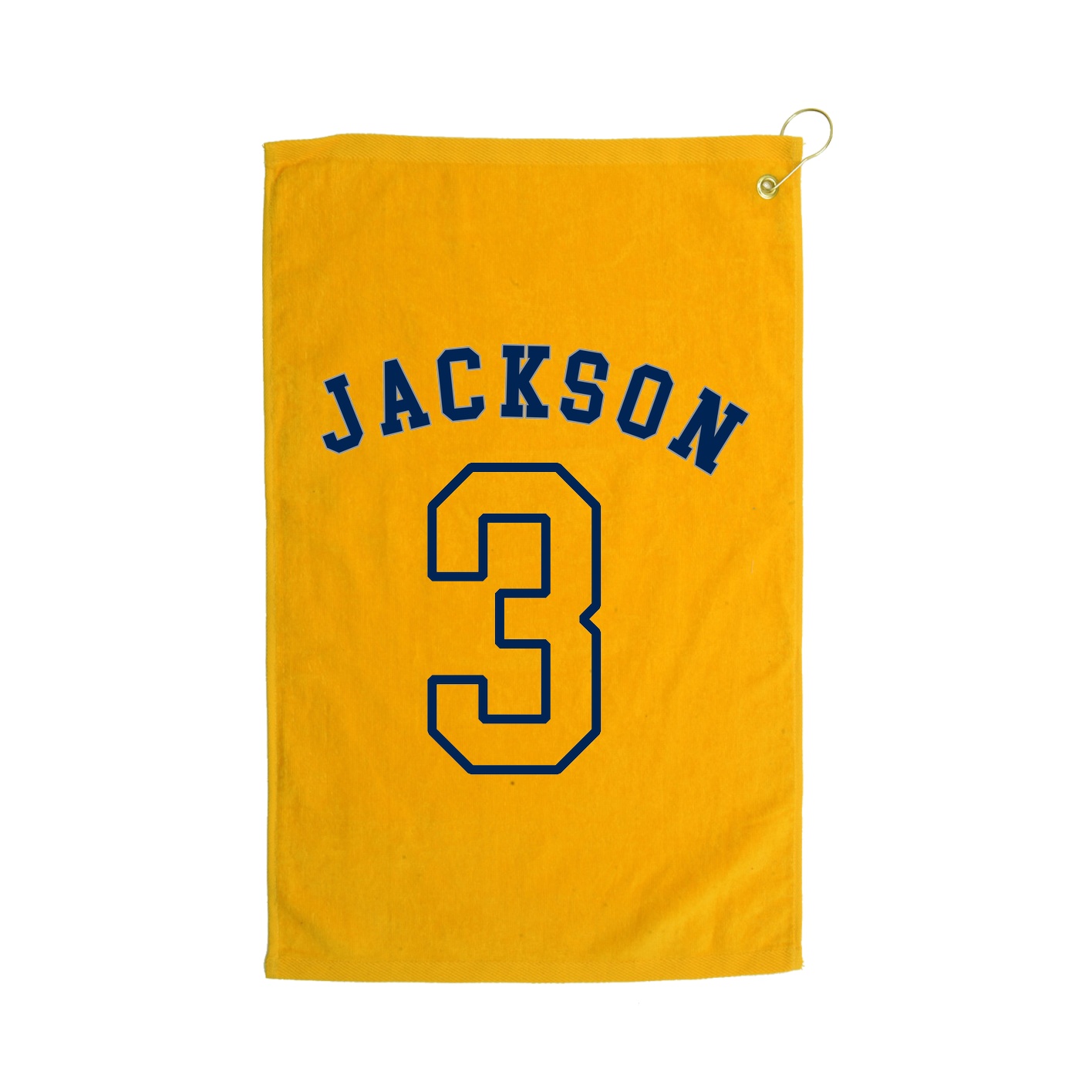 Golf Towel — Shirsey Arch in Gold