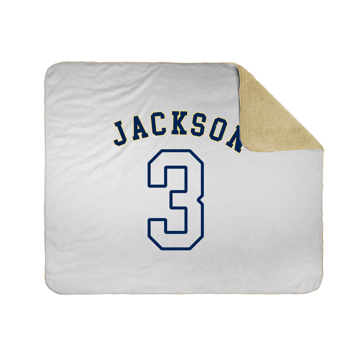Throw Blanket — Shirsey Arch in White