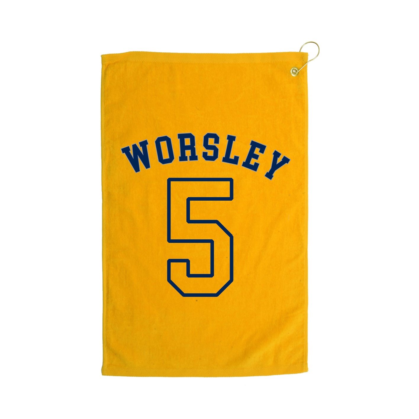 Golf Towel — Shirsey Arch in Gold