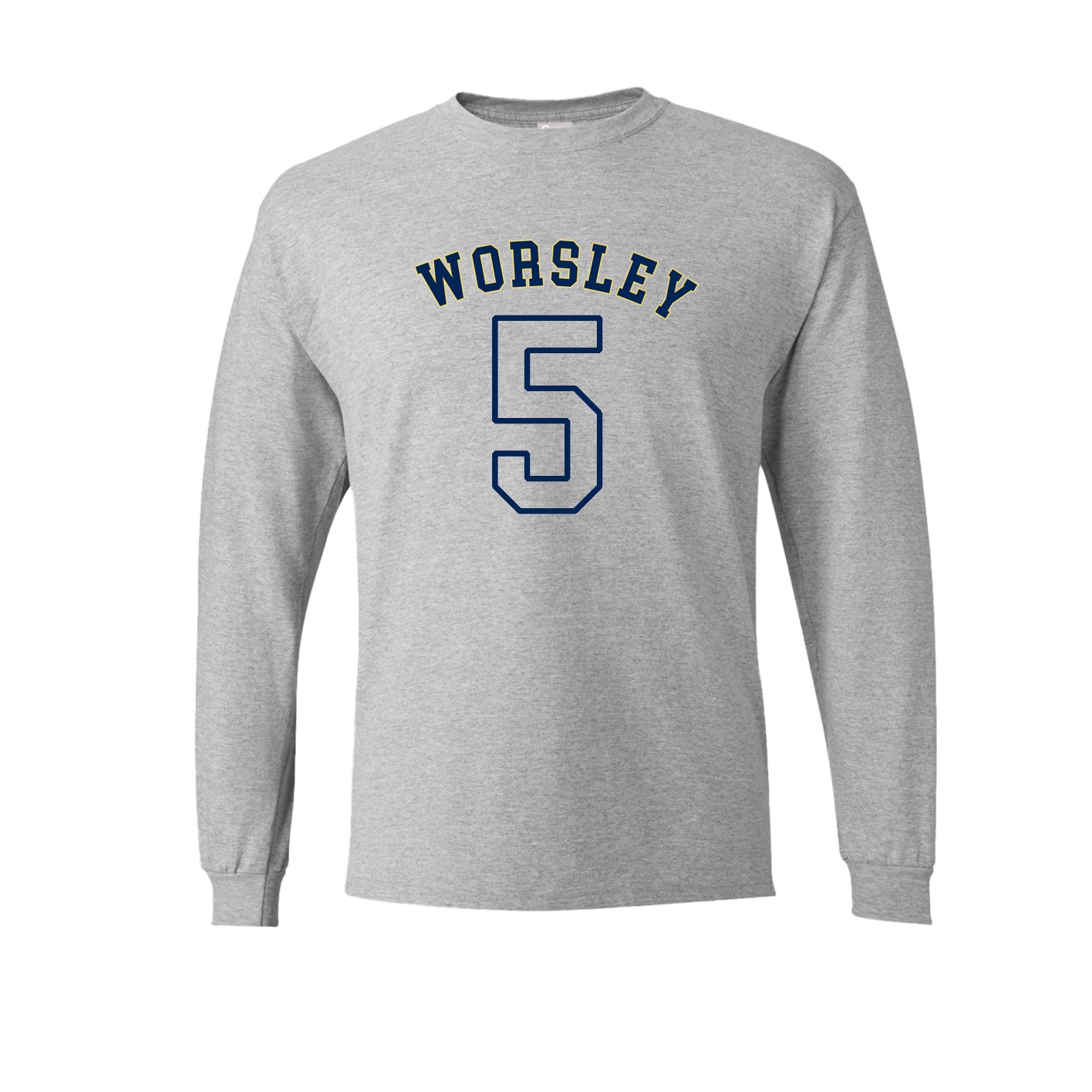 Long Sleeve Tee — Shirsey Arch in Grey