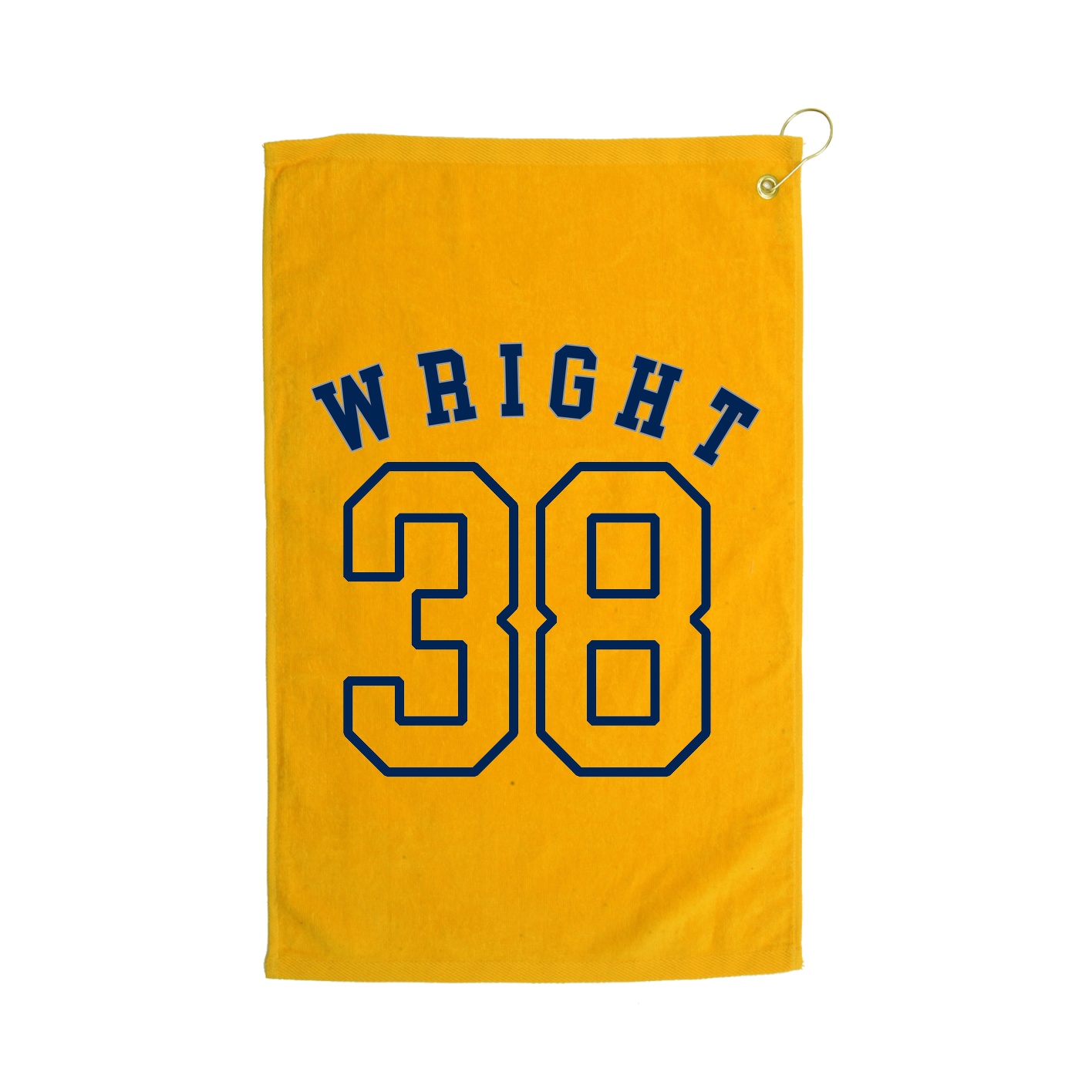 Golf Towel — Shirsey Arch in Gold