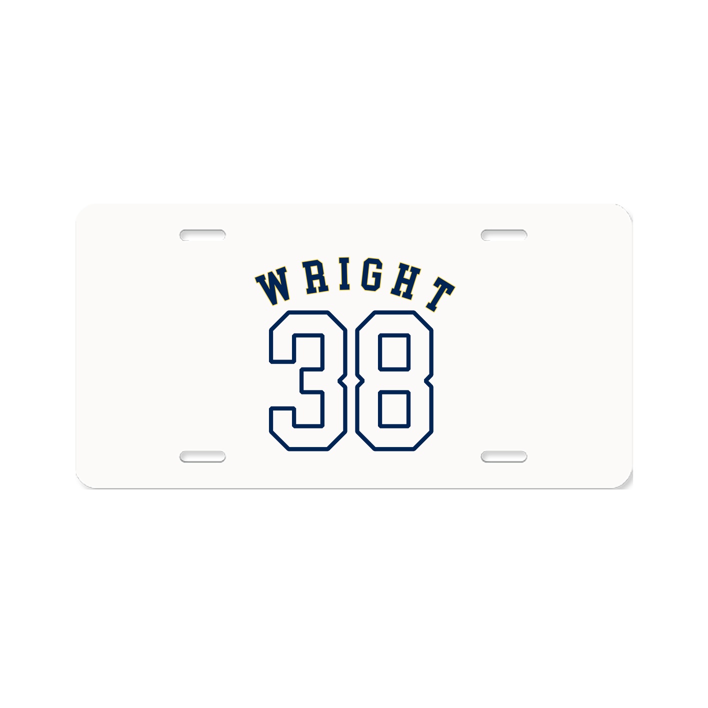 License Plate — Shirsey Arch in Classic