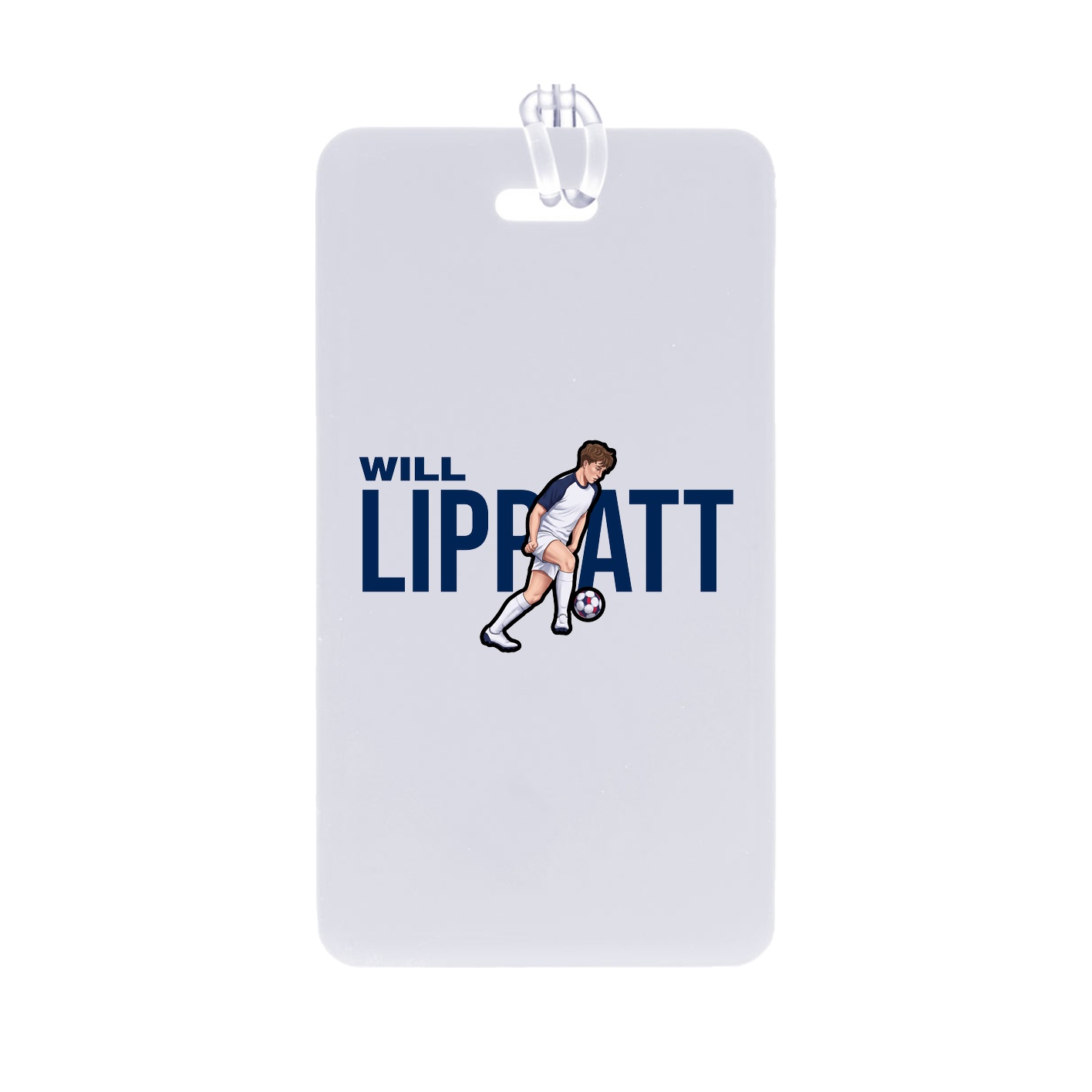 Bag Tag — Player Name in Classic