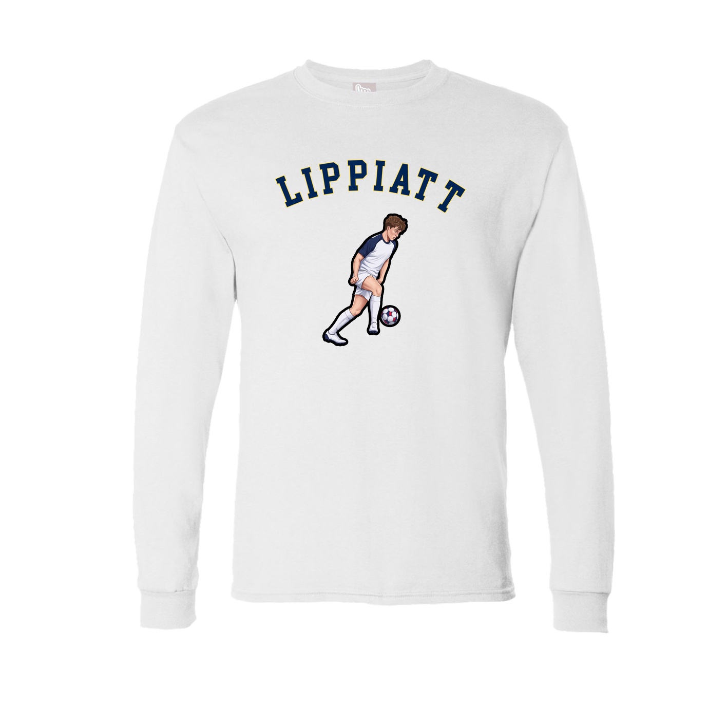 Long Sleeve Tee — Shirsey Arch in White