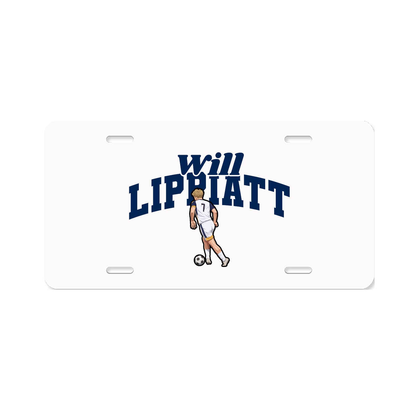 License Plate — Signature Arch in Classic