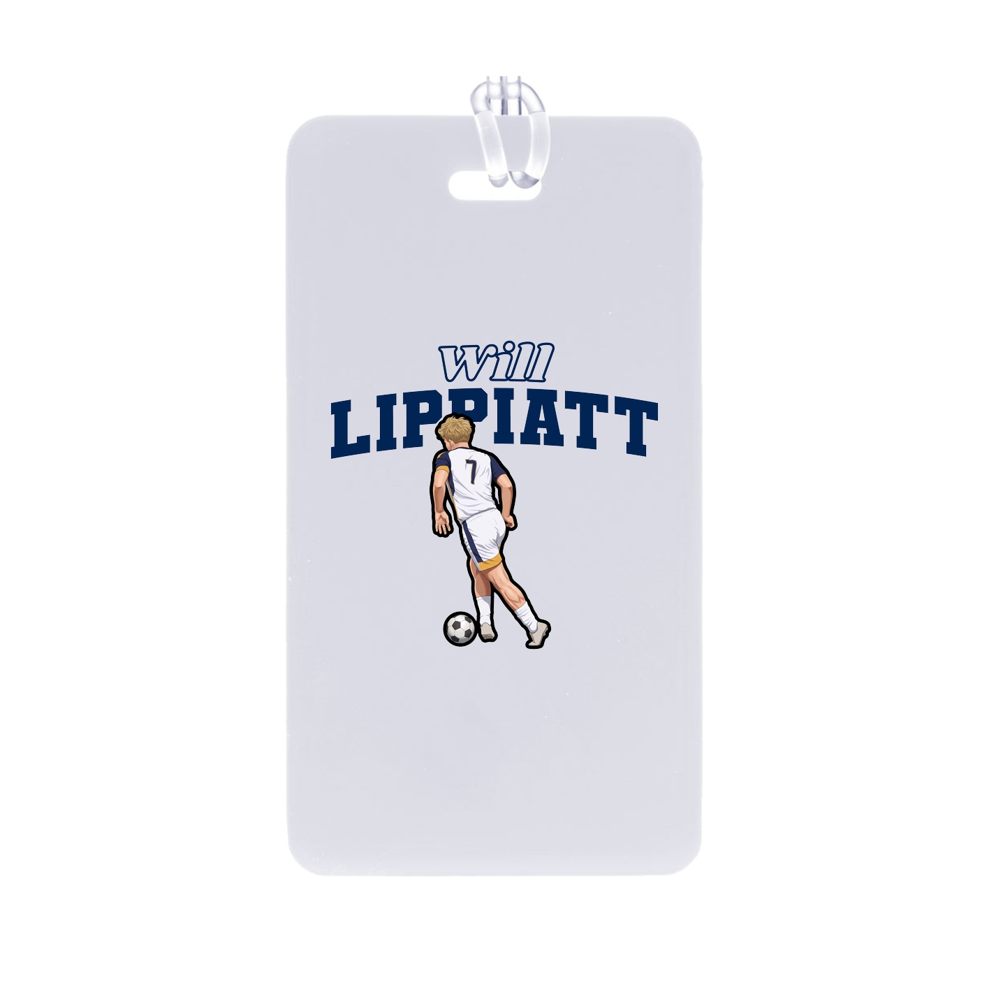 Bag Tag — Name Arch in Classic