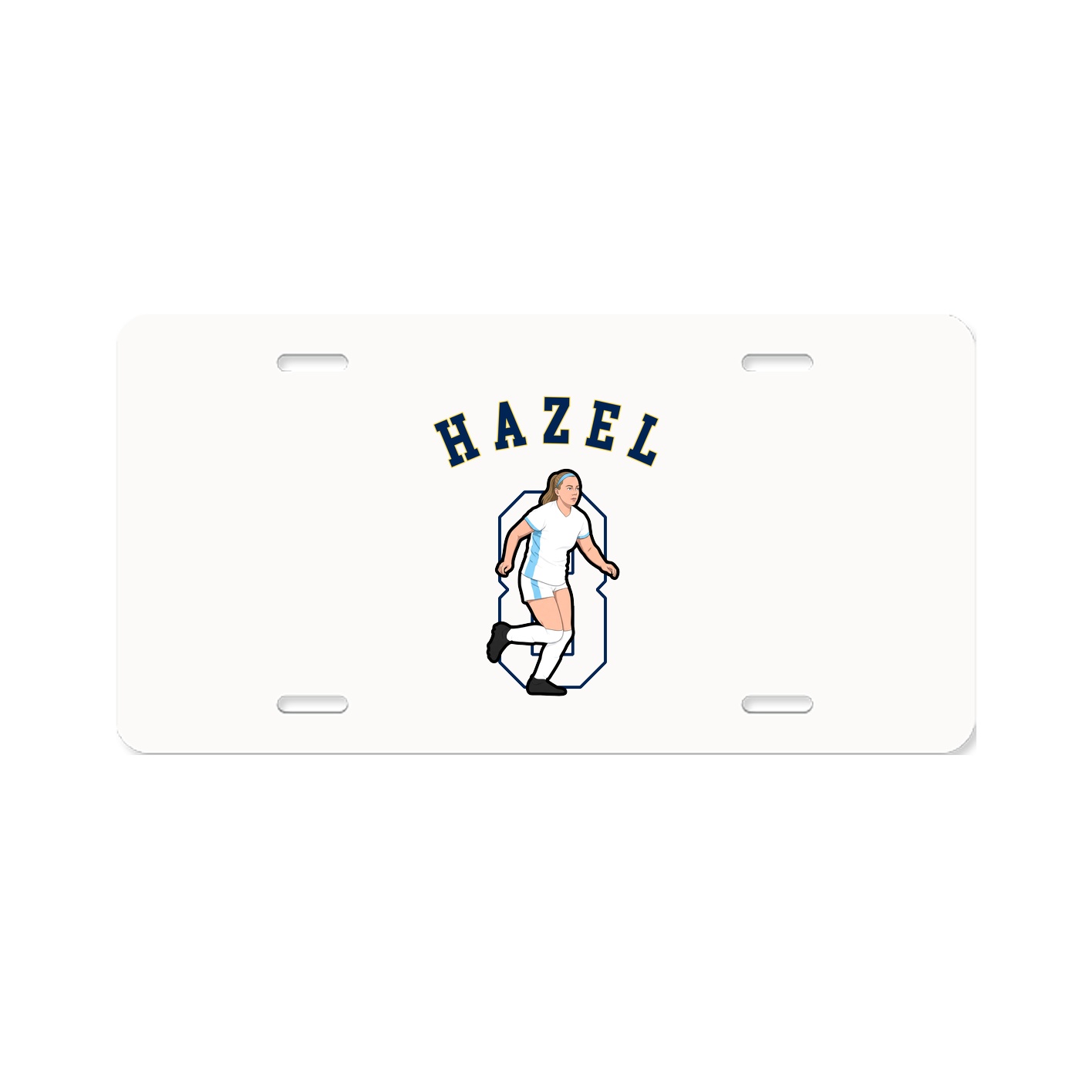 License Plate — Shirsey Arch in Classic