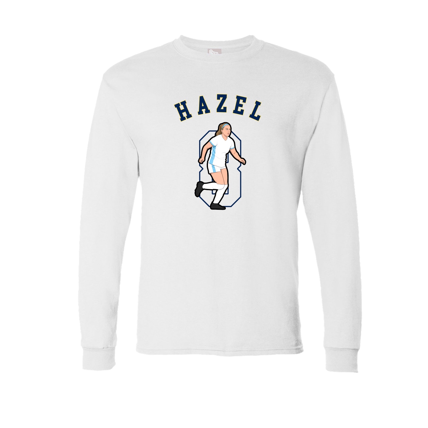 Long Sleeve Tee — Shirsey Arch in White
