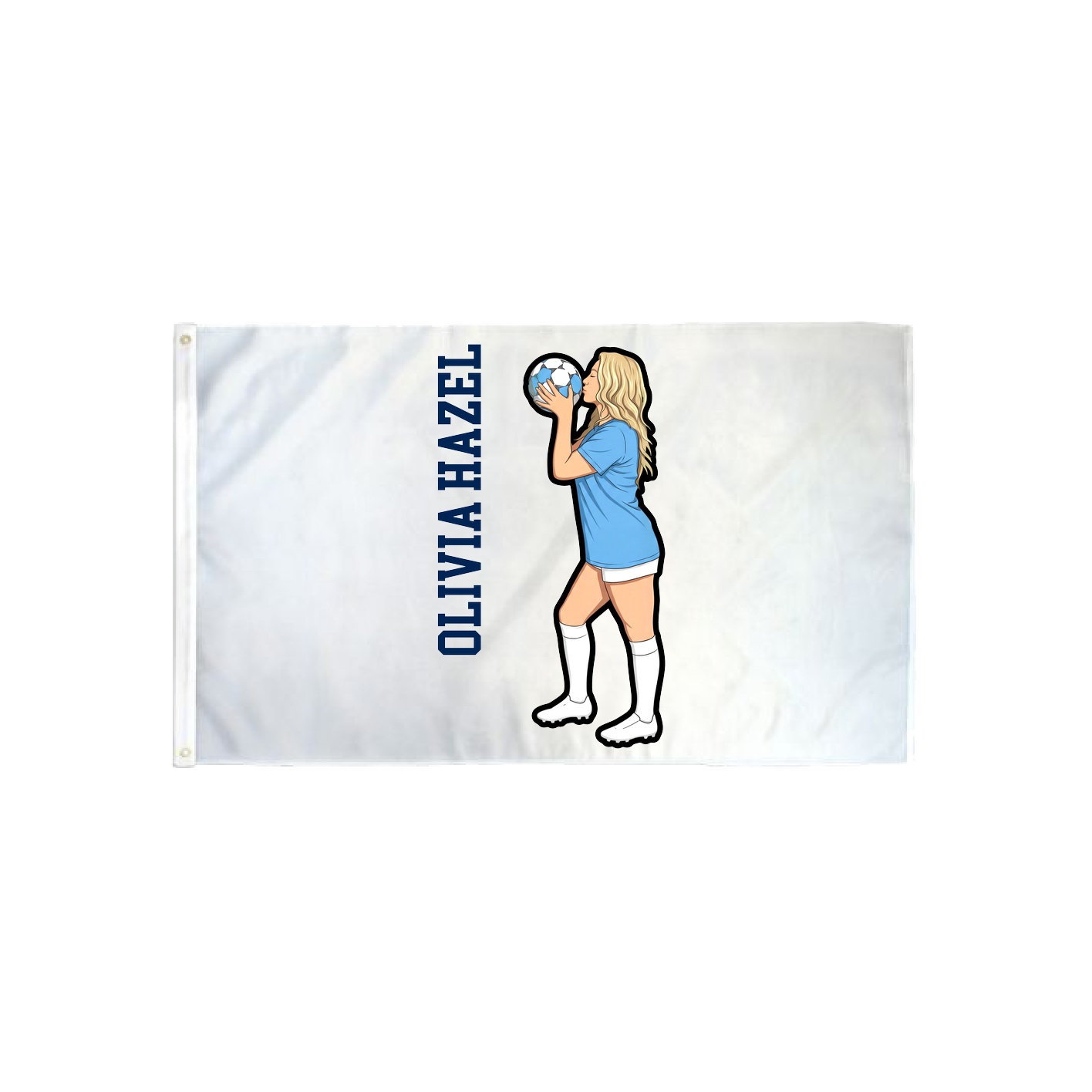 3x5 Flag — Name Vertical in Classic