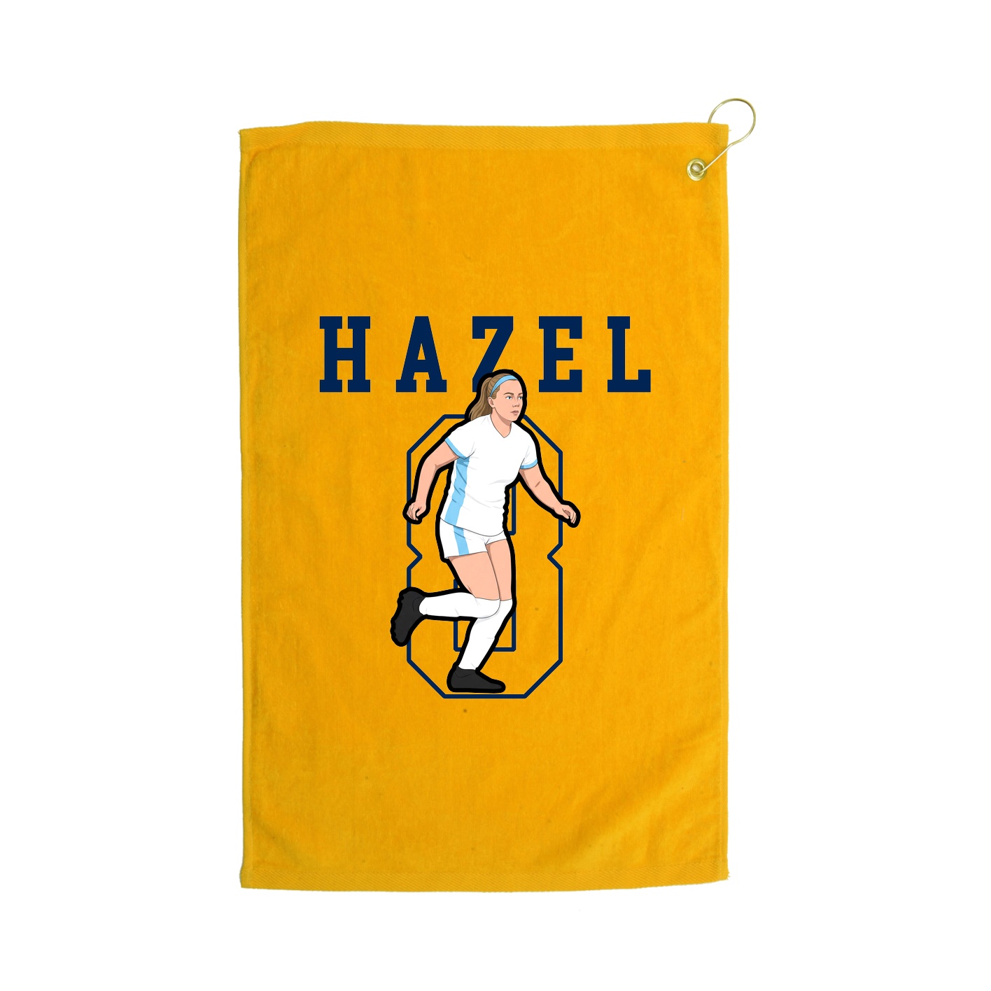 Golf Towel — Shirsey in Gold