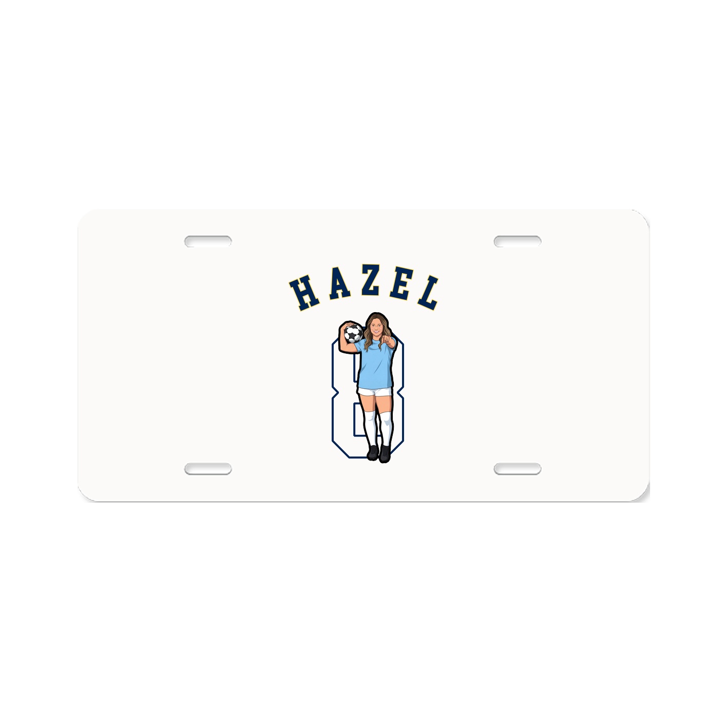 License Plate — Shirsey Arch in Classic