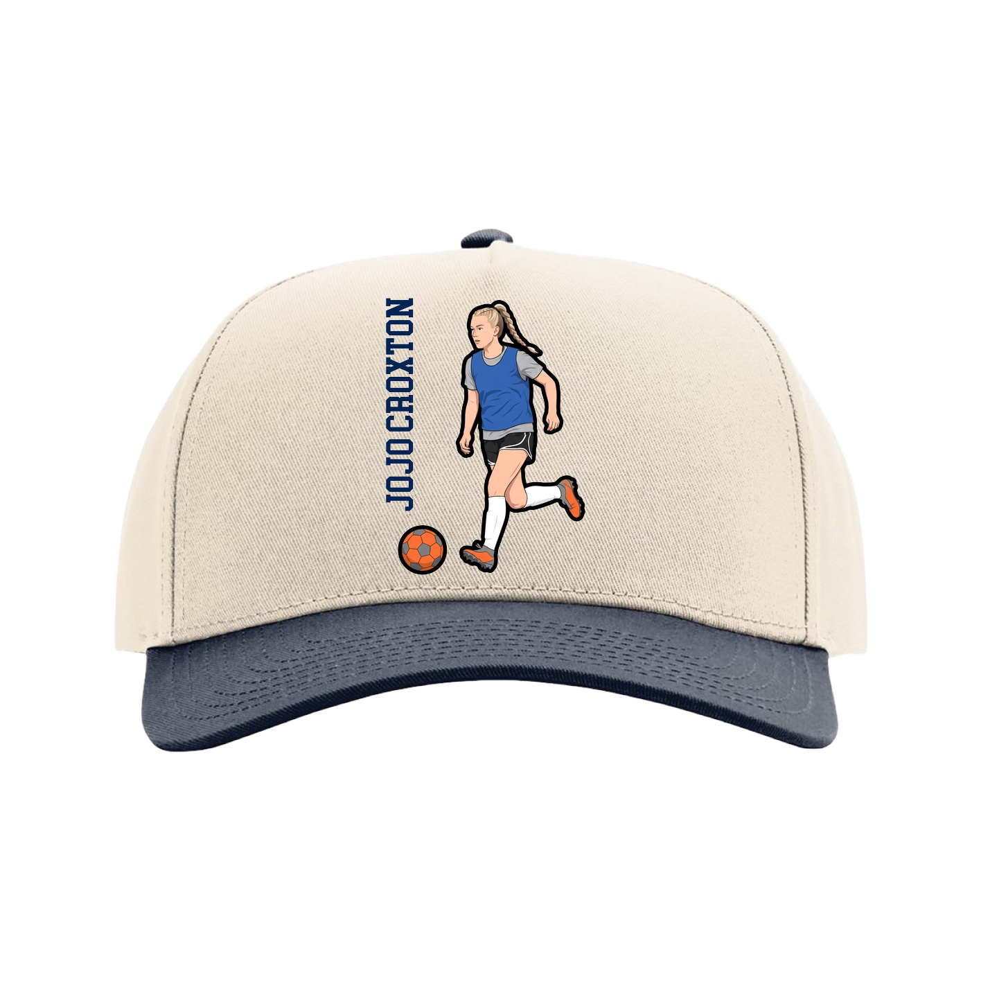 Full Fabric Five-Panel Champ Cap