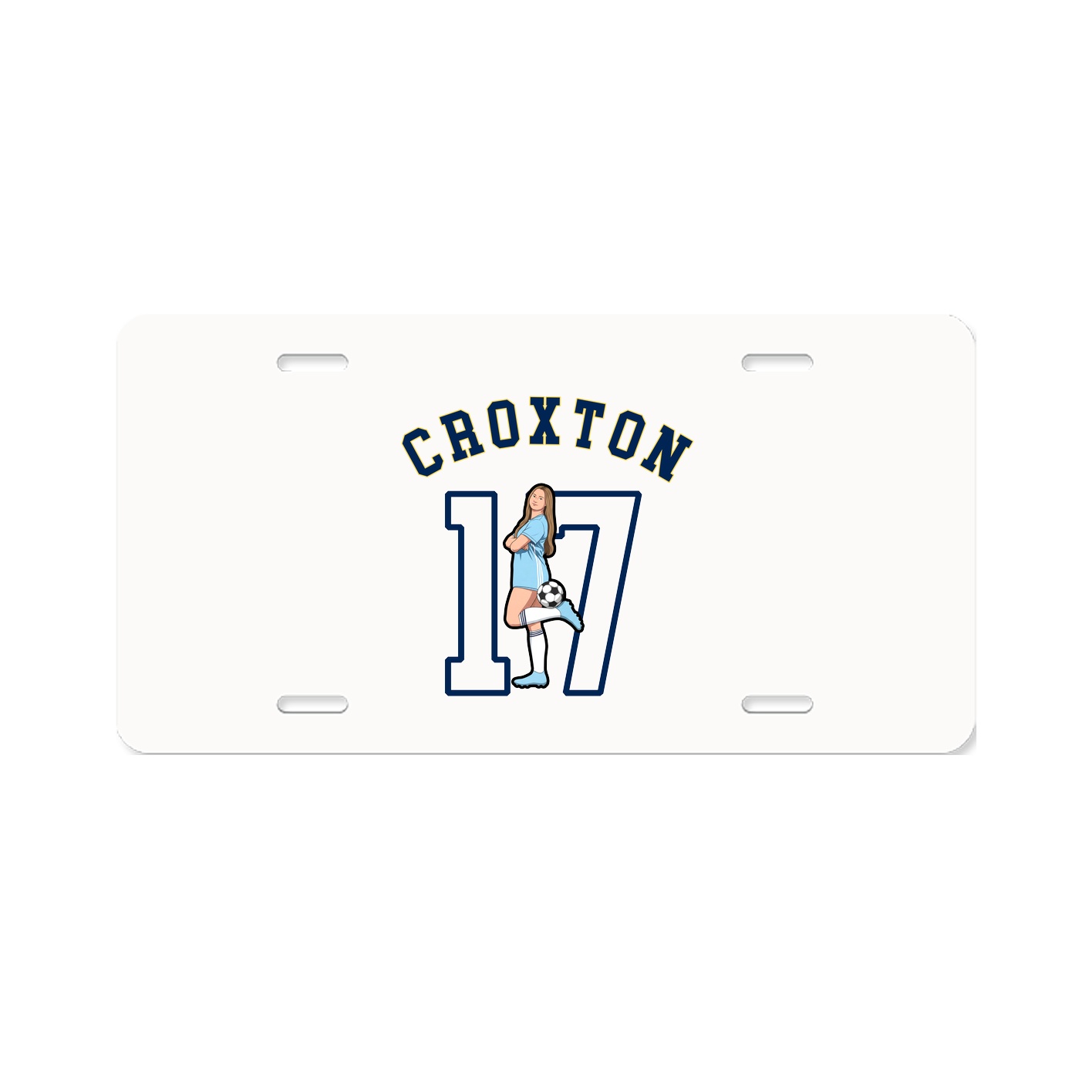 License Plate — Shirsey Arch in Classic