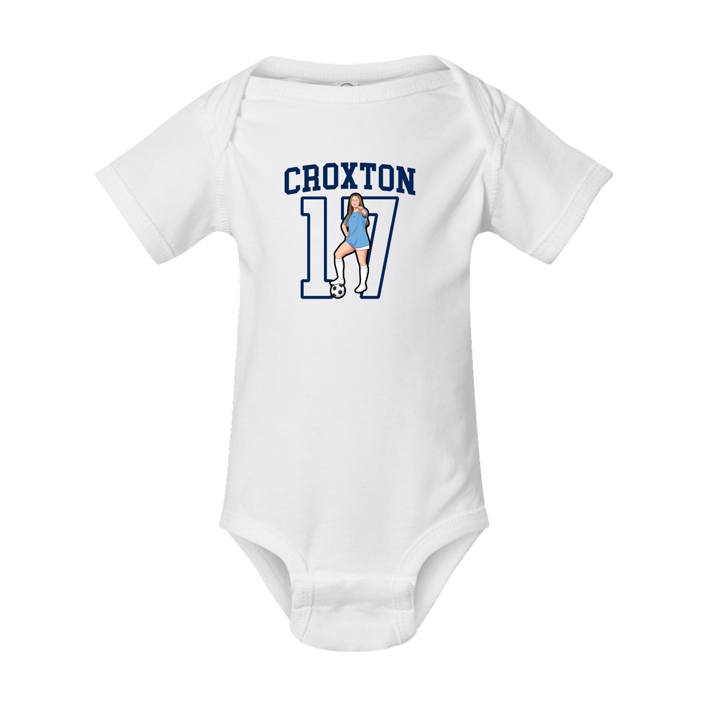 Baby Onesie — Shirsey in White