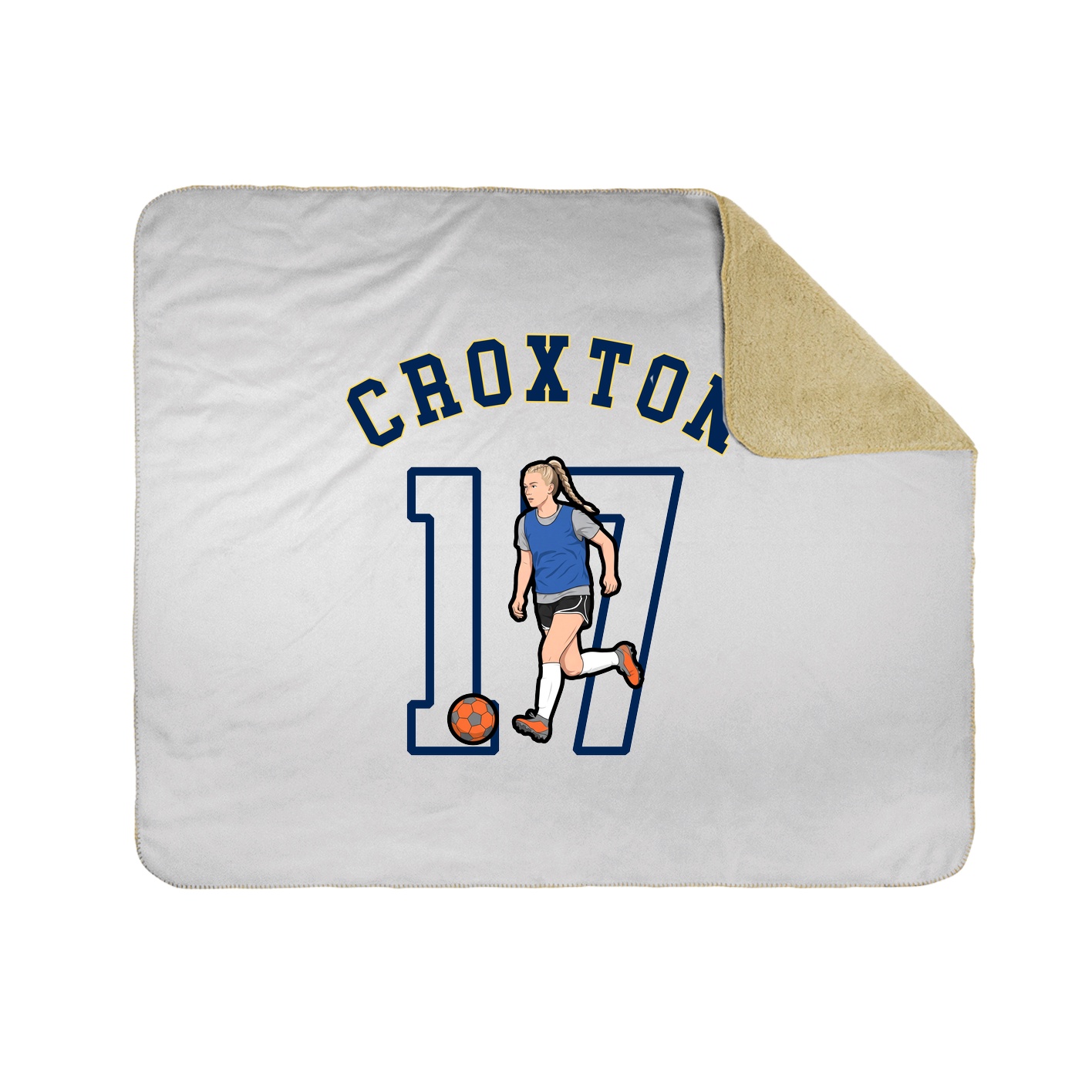 Throw Blanket — Shirsey Arch in White