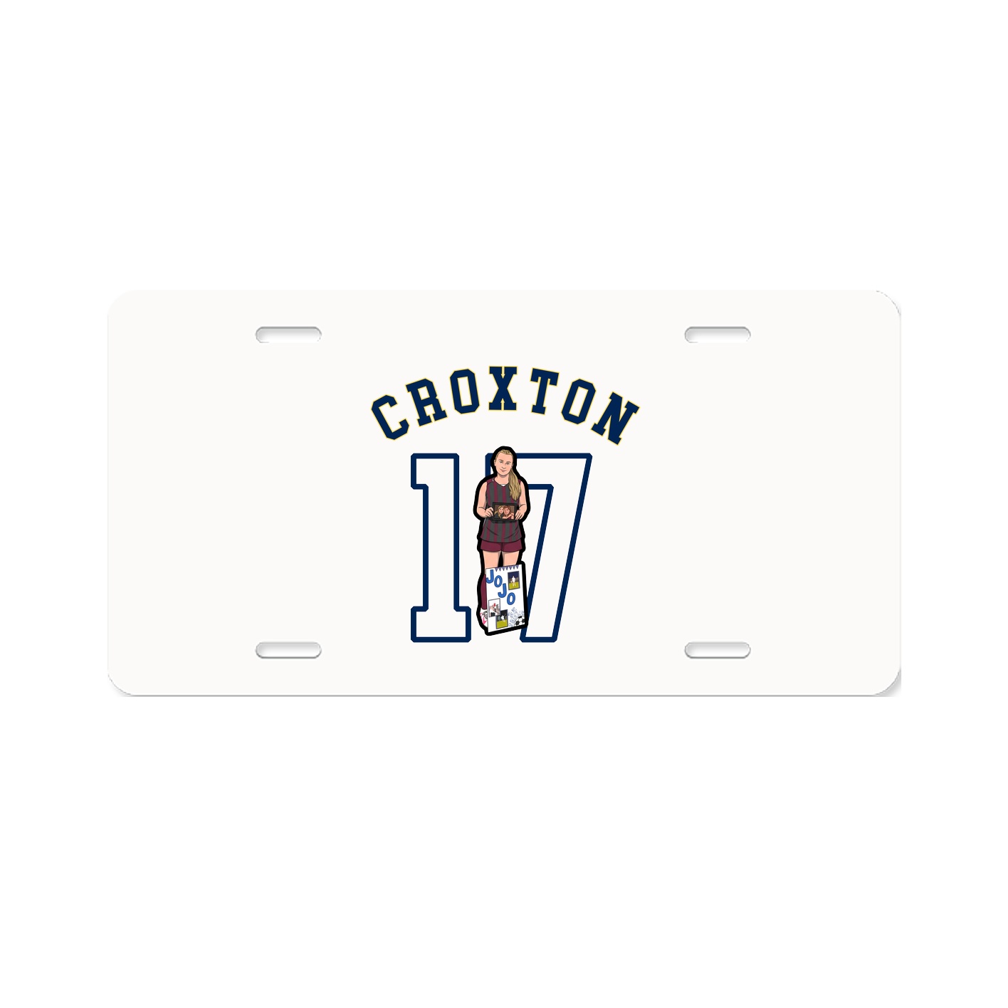 License Plate — Shirsey Arch in Classic