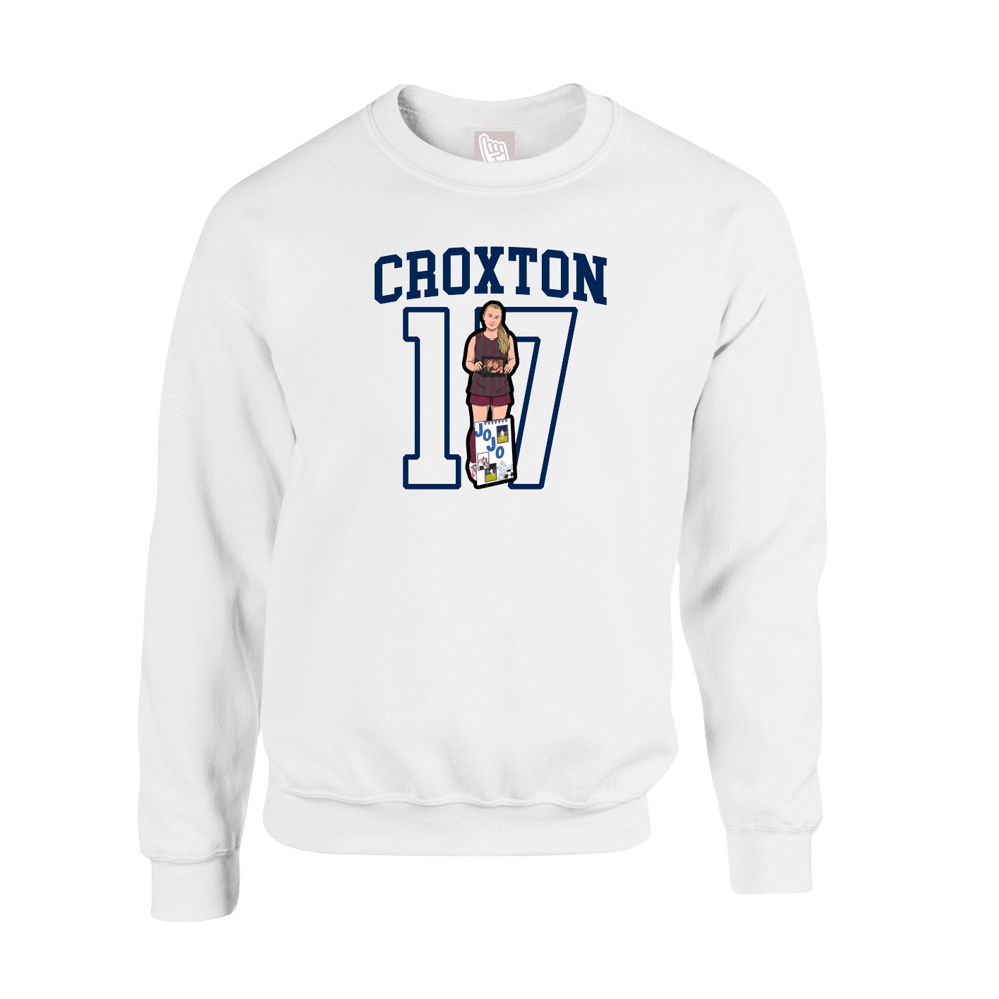 Fleece Crew — Shirsey in White