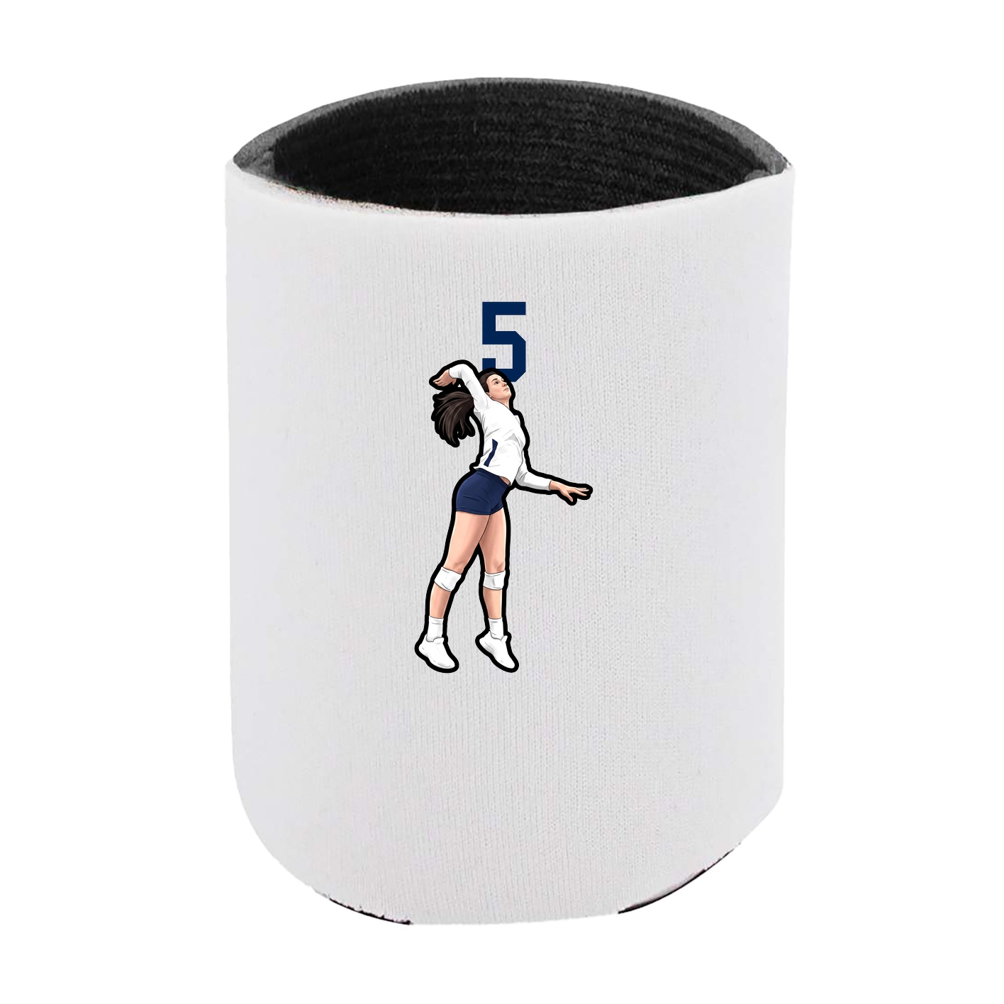 Can Holder — Number Top in White