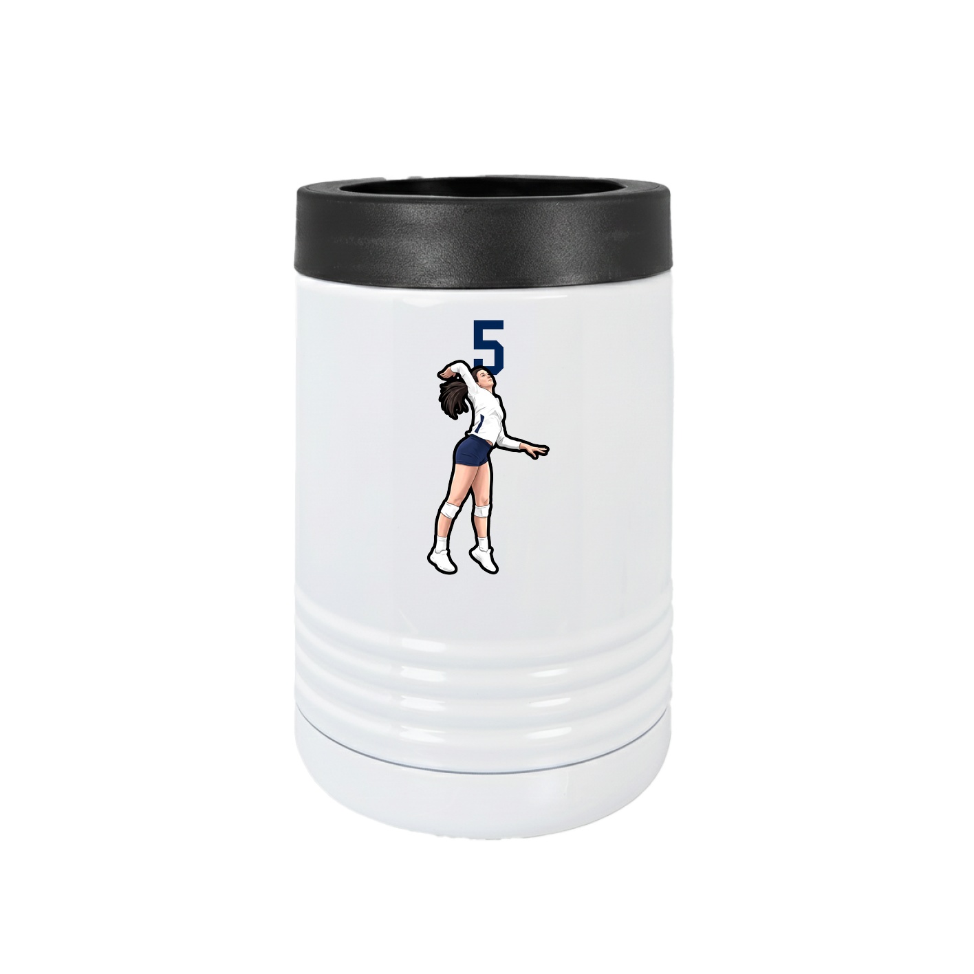 Beverage Holder — Number Top in White