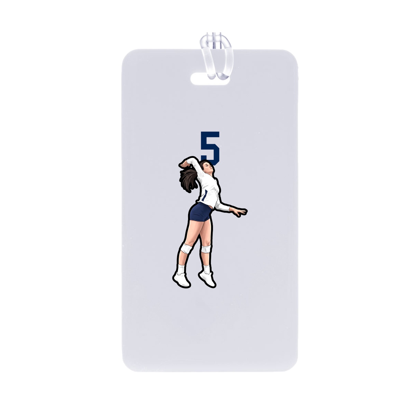 Bag Tag — Number Top in Classic