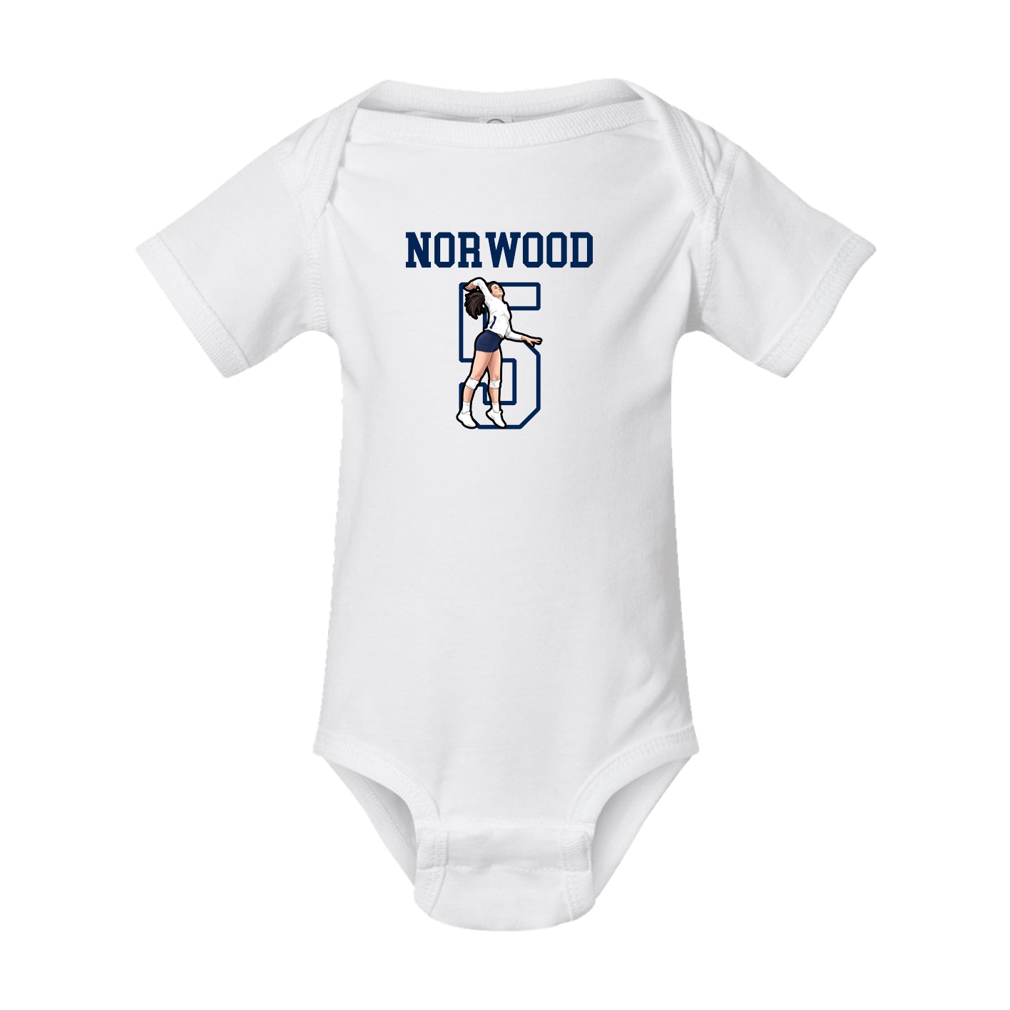 Baby Onesie — Shirsey in White