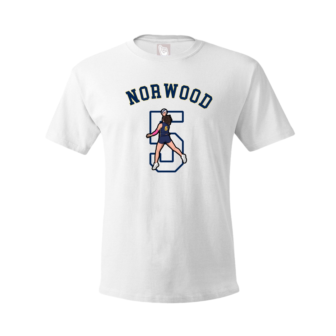 Tee — Shirsey Arch in White