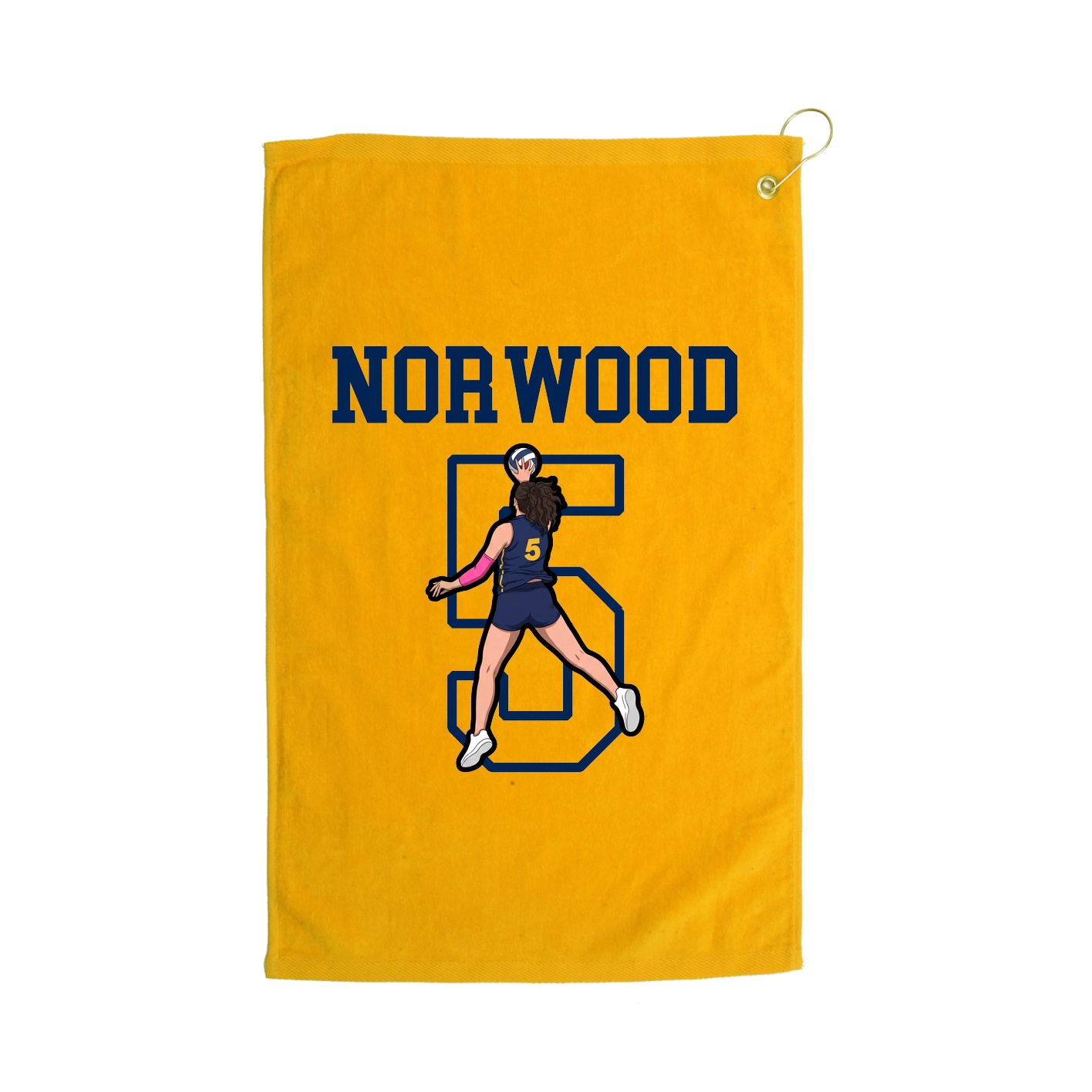 Golf Towel — Shirsey in Gold