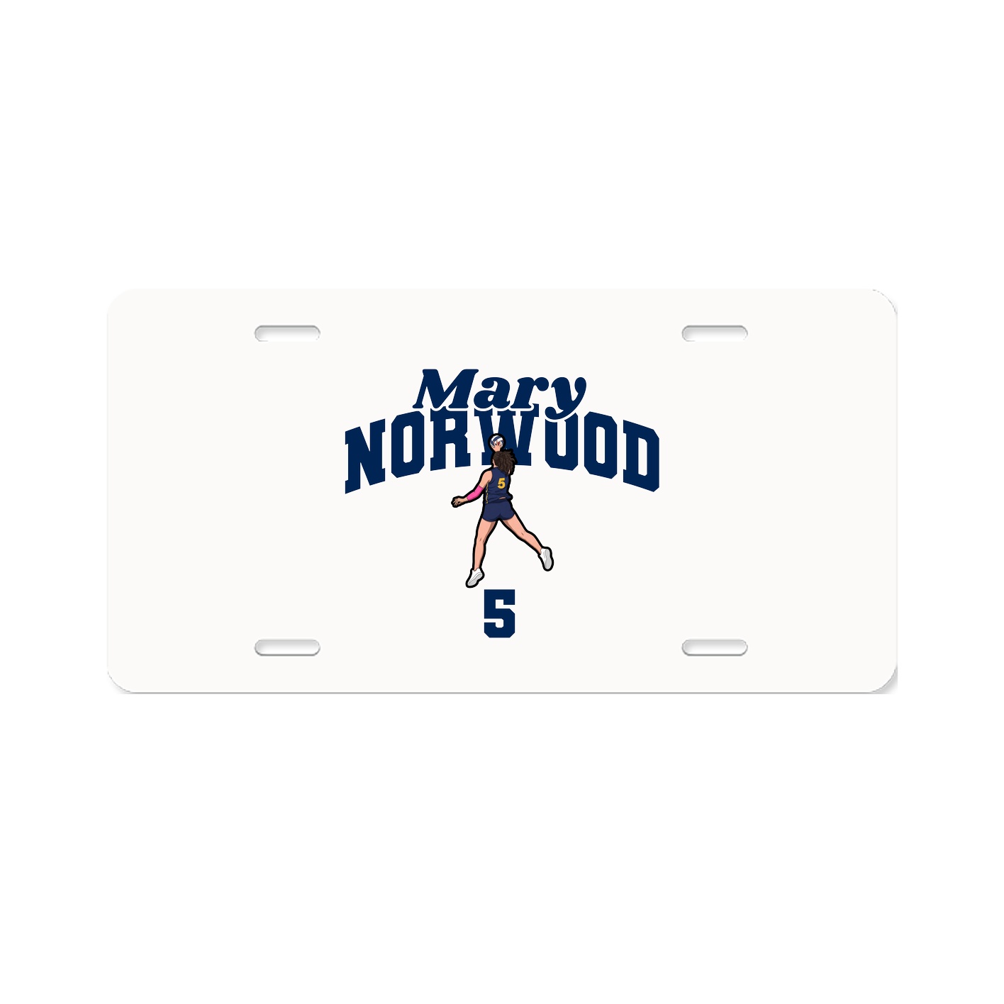 License Plate — Signature Arch in Classic