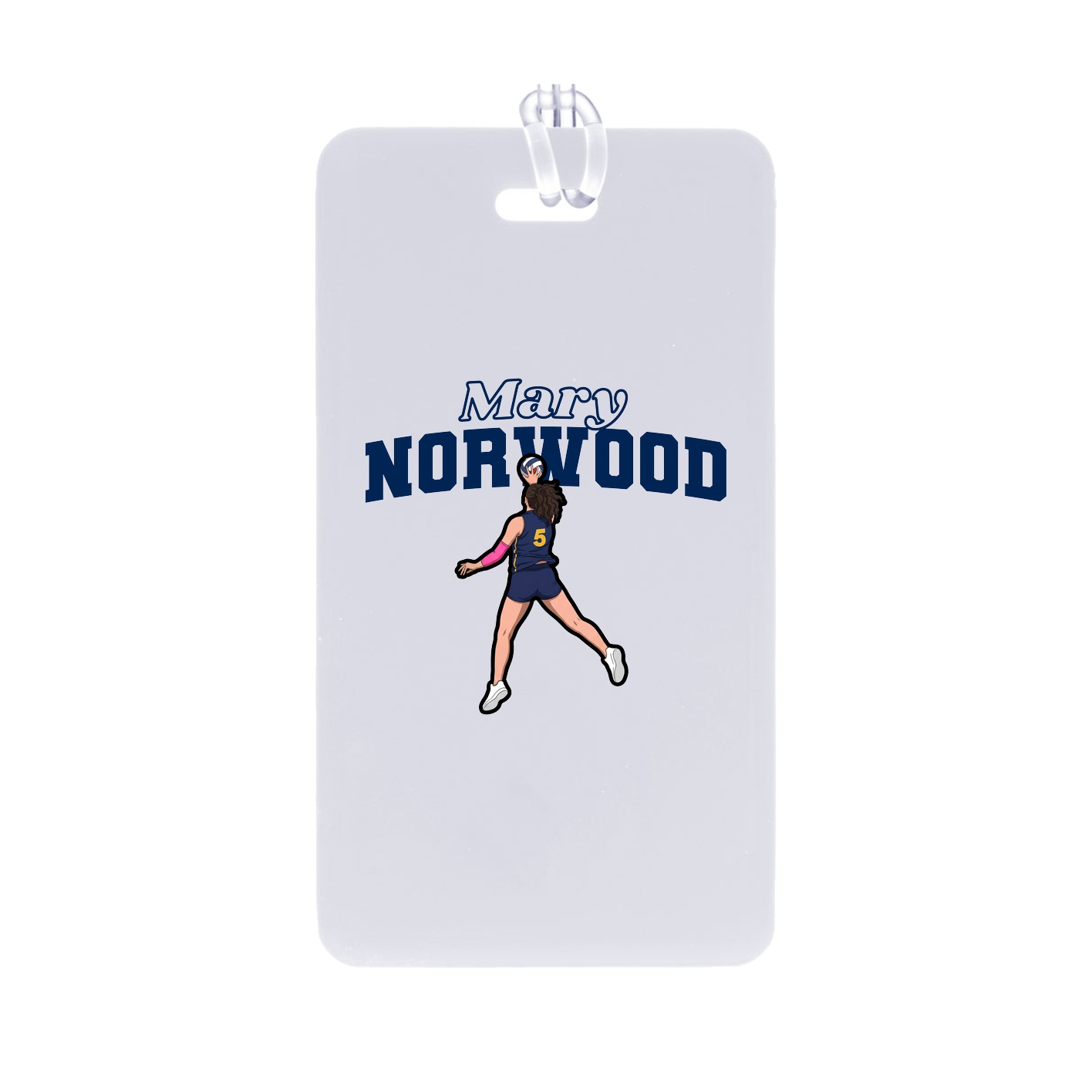 Bag Tag — Name Arch in Classic