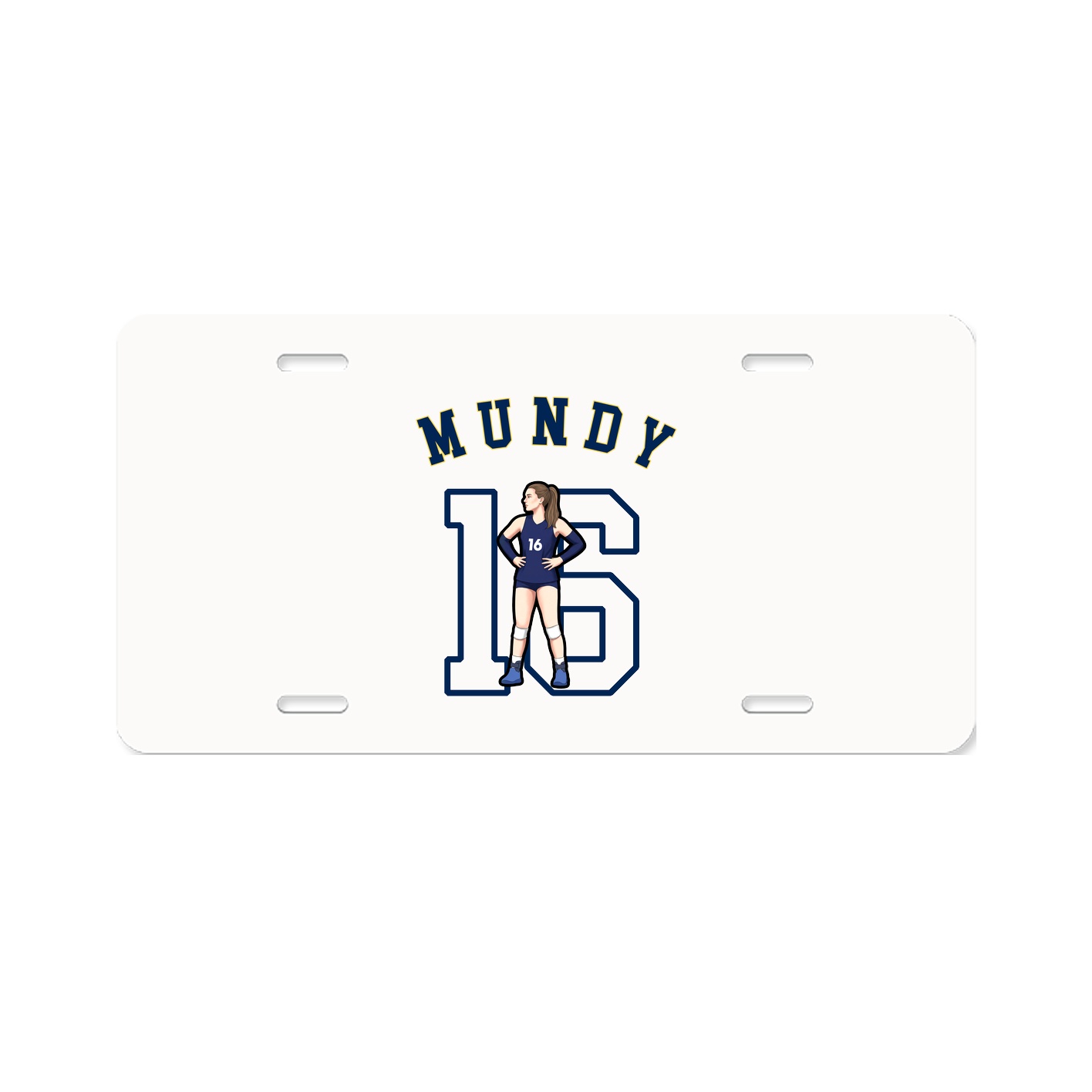 License Plate — Shirsey Arch in Classic