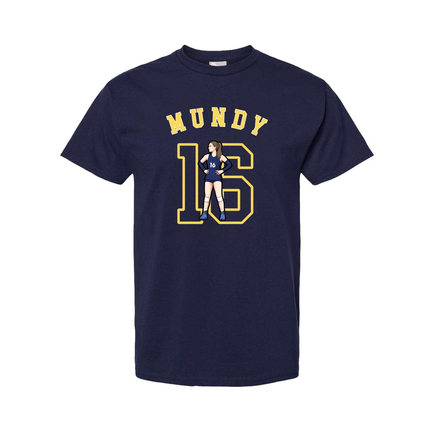 Youth Tee — Shirsey Arch in Navy