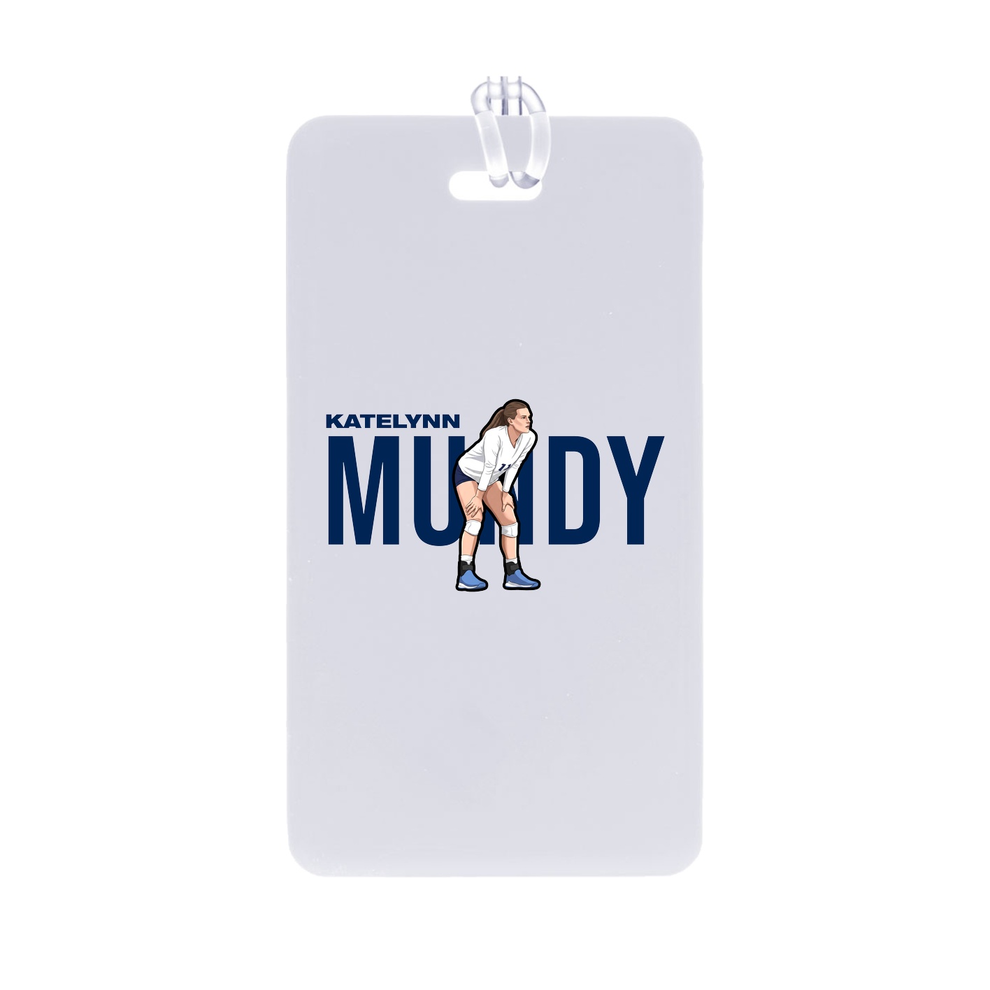 Bag Tag — Player Name in Classic