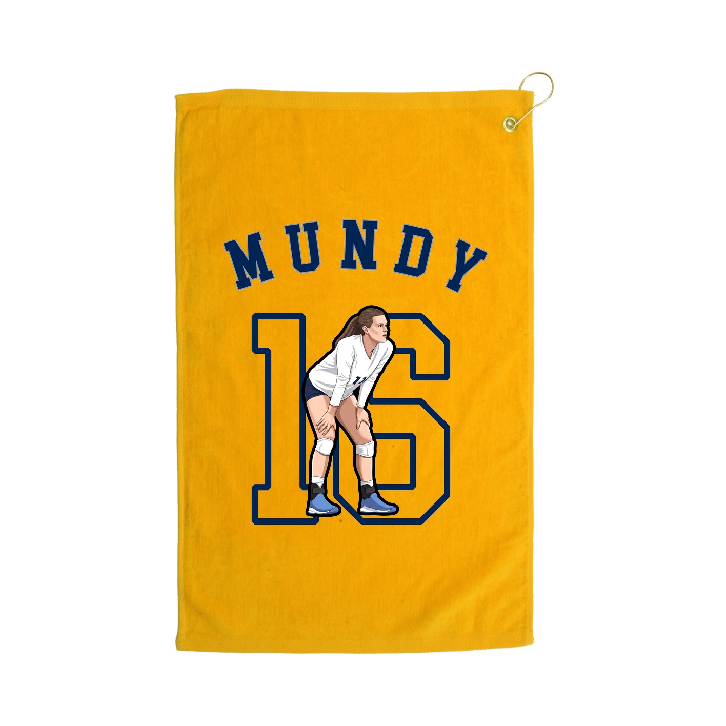 Golf Towel — Shirsey Arch in Gold