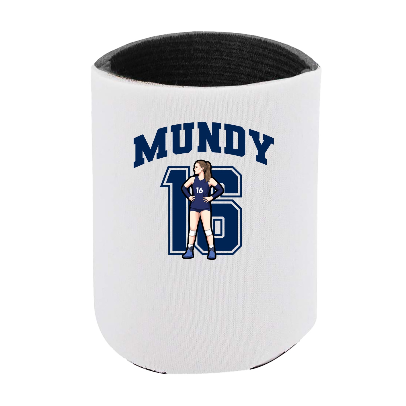 Can Holder — Number in White