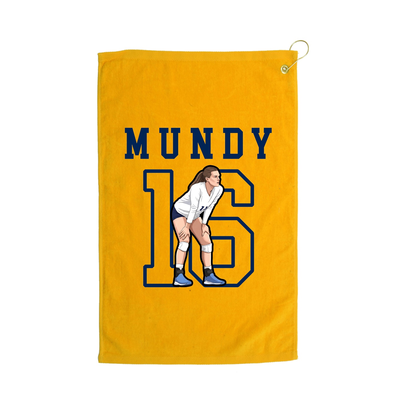 Golf Towel — Shirsey in Gold