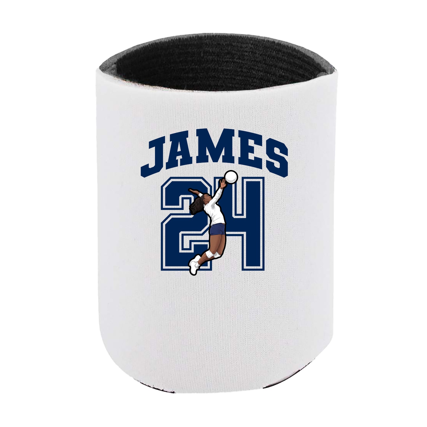 Can Holder — Number in White
