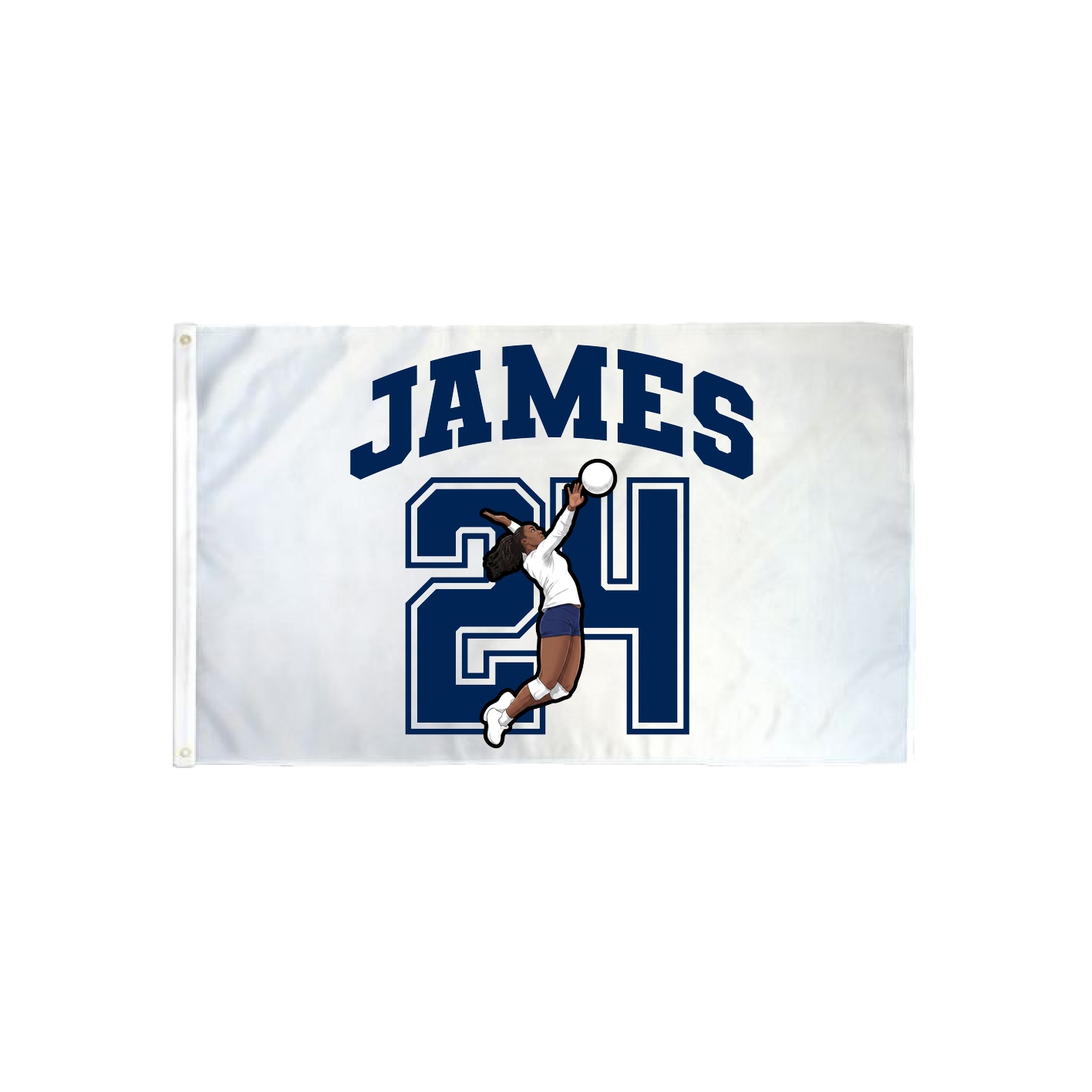 3x5 Flag — Number in Classic