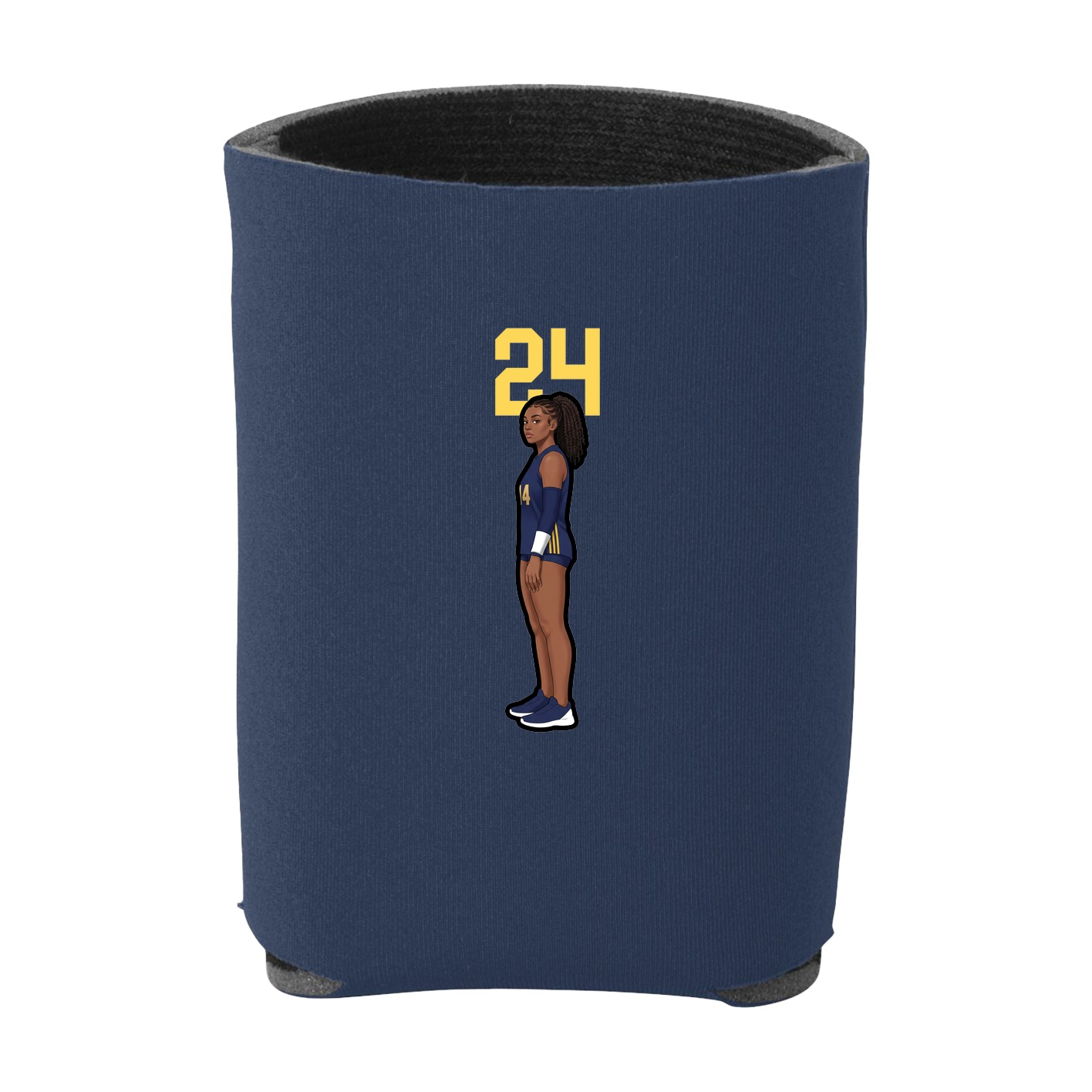 Can Holder — Number Top in Navy
