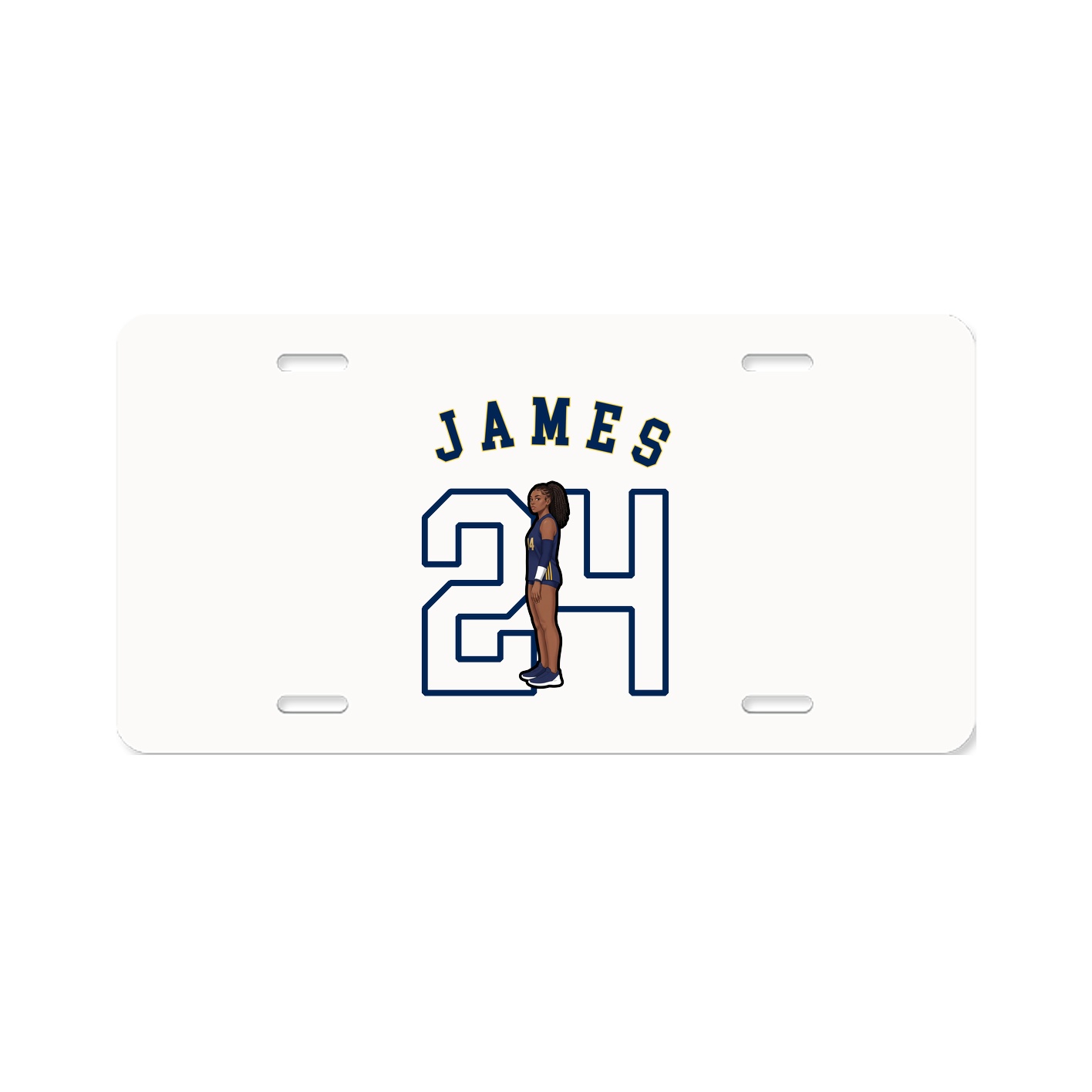 License Plate — Shirsey Arch in Classic