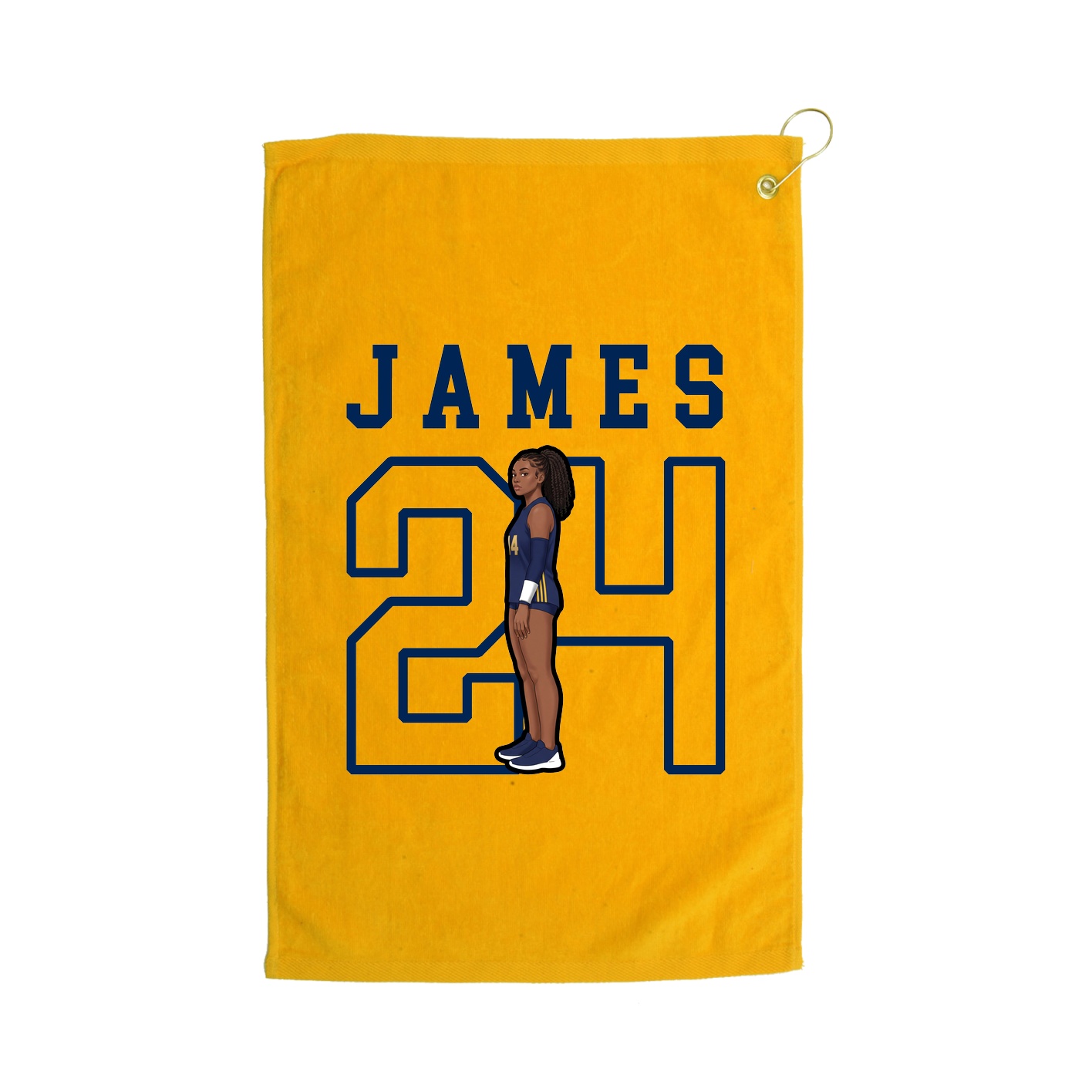 Golf Towel — Shirsey in Gold