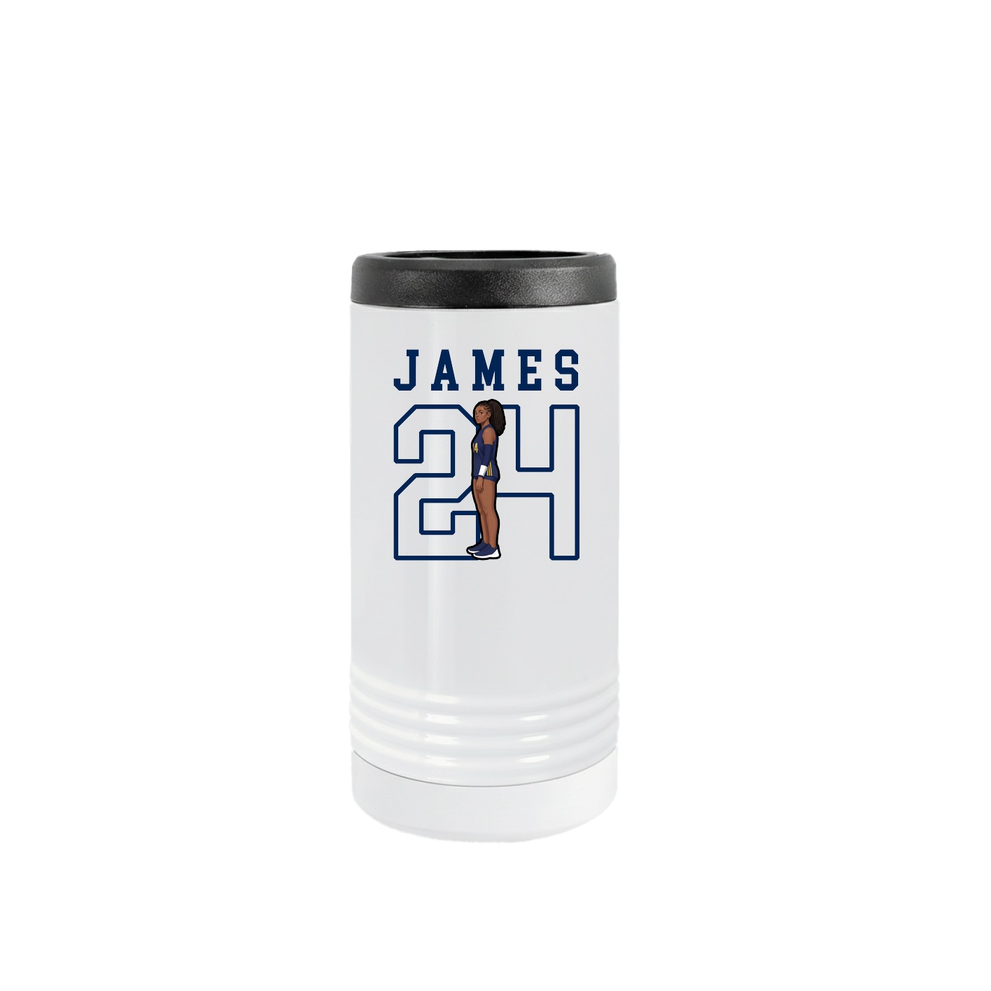 Slim Beverage Holder — Shirsey in White