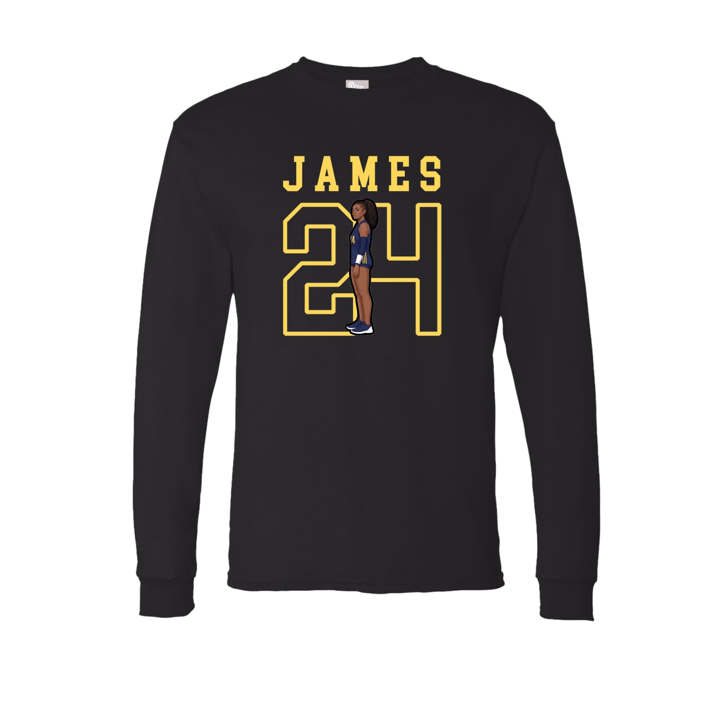 Long Sleeve Tee — Shirsey in Black