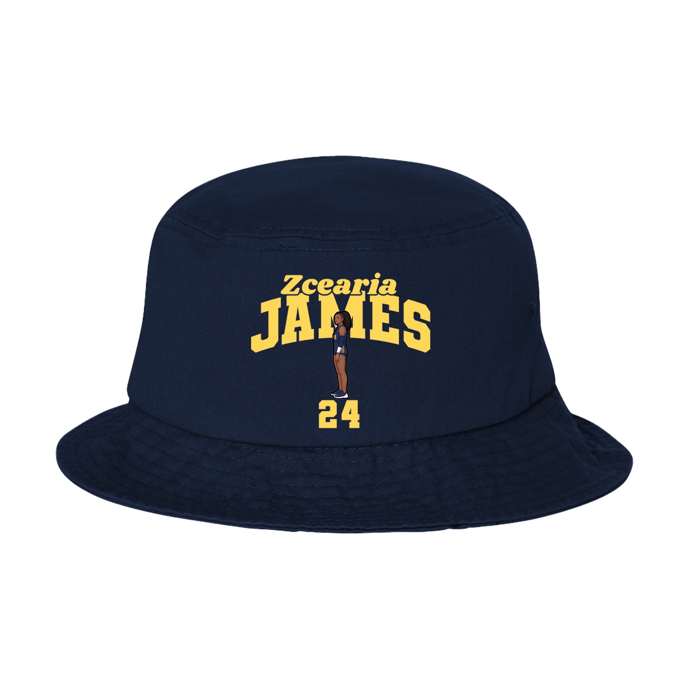 Bucket Cap — Signature Arch in Navy