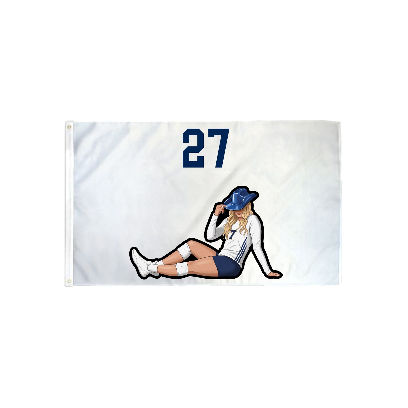 3x5 Flag — Number Top in Classic